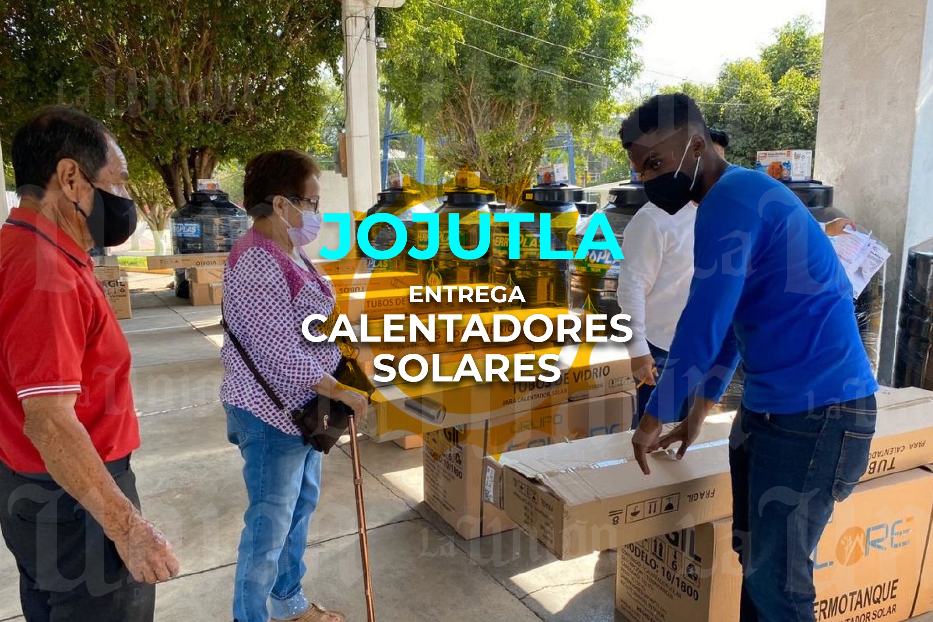 Nueva entrega de paquetes de calentadores solares