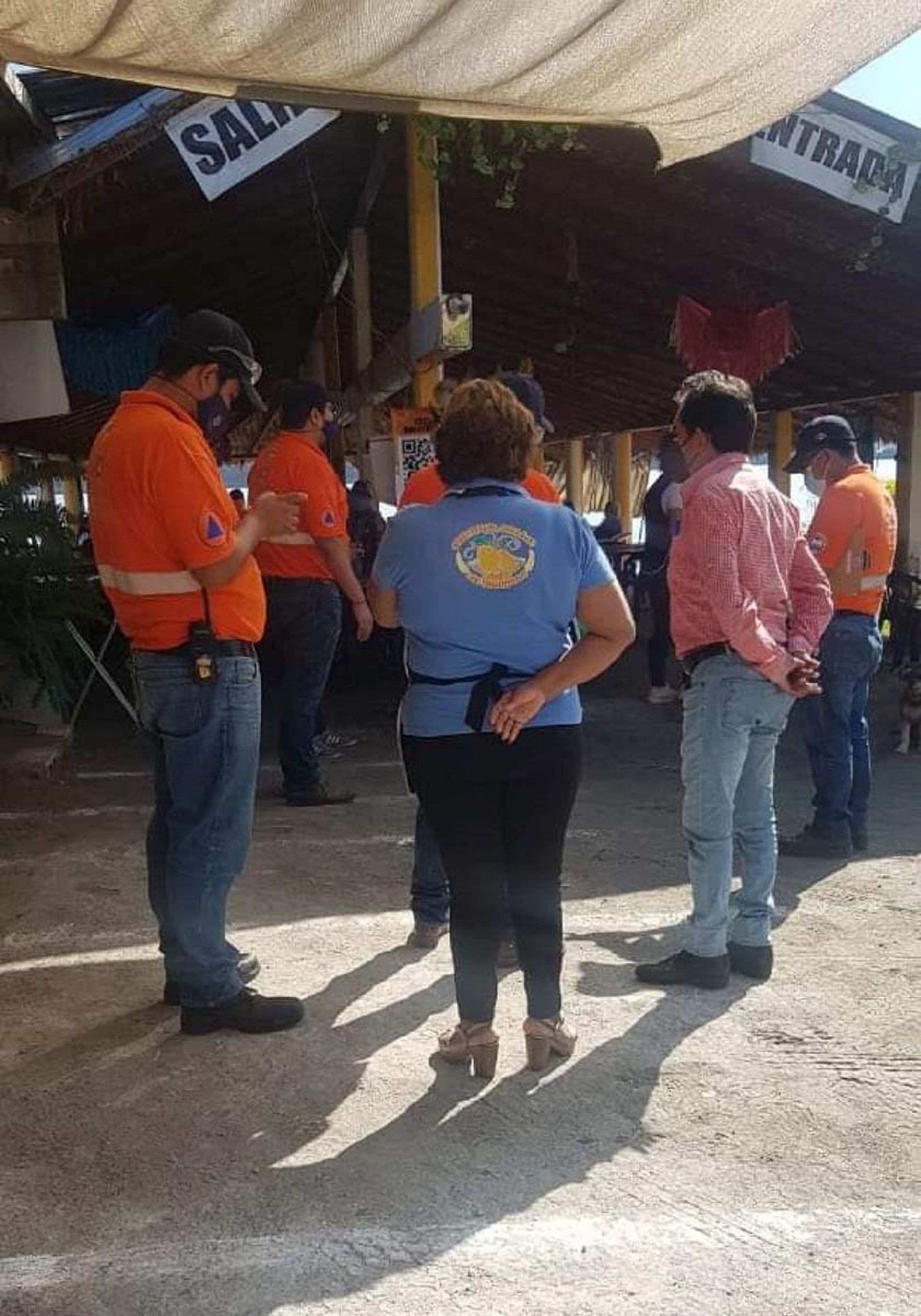 Verifican cumplimiento de medidas sanitarias en palapas de Coatetelco