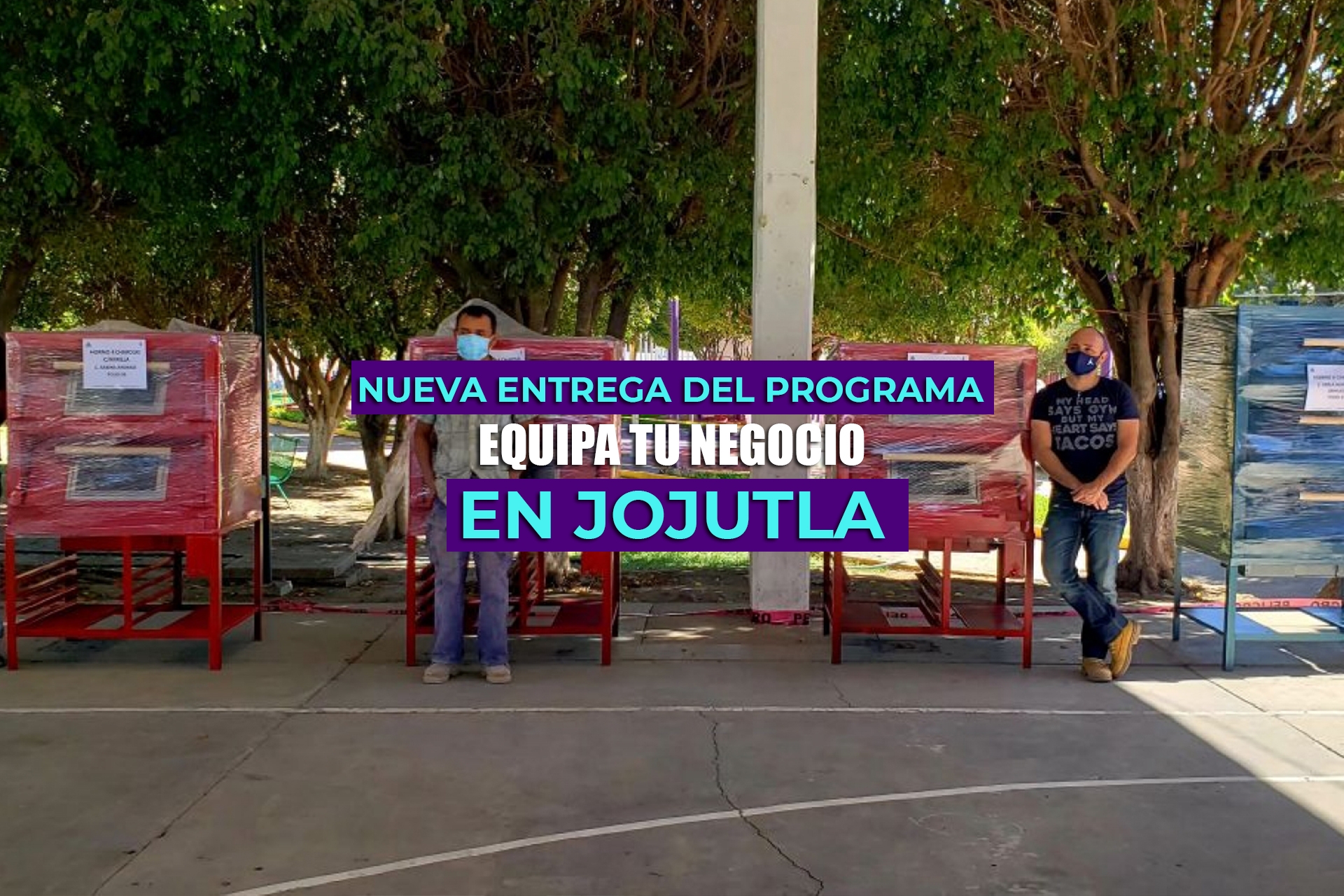 El programa "Equipa tu Negocio" entregó 68 hornos a panaderías