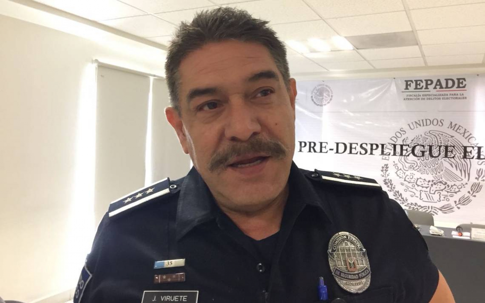 Morelos está mejor que nunca en seguridad, afirma el comisionado de seguridad ante legisladores