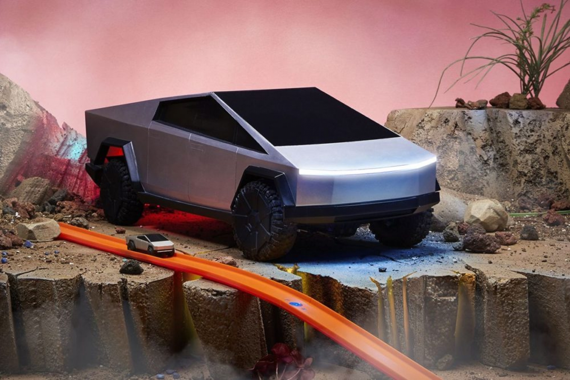 Hot Wheels lanza réplica del Cybertruck de Tesla