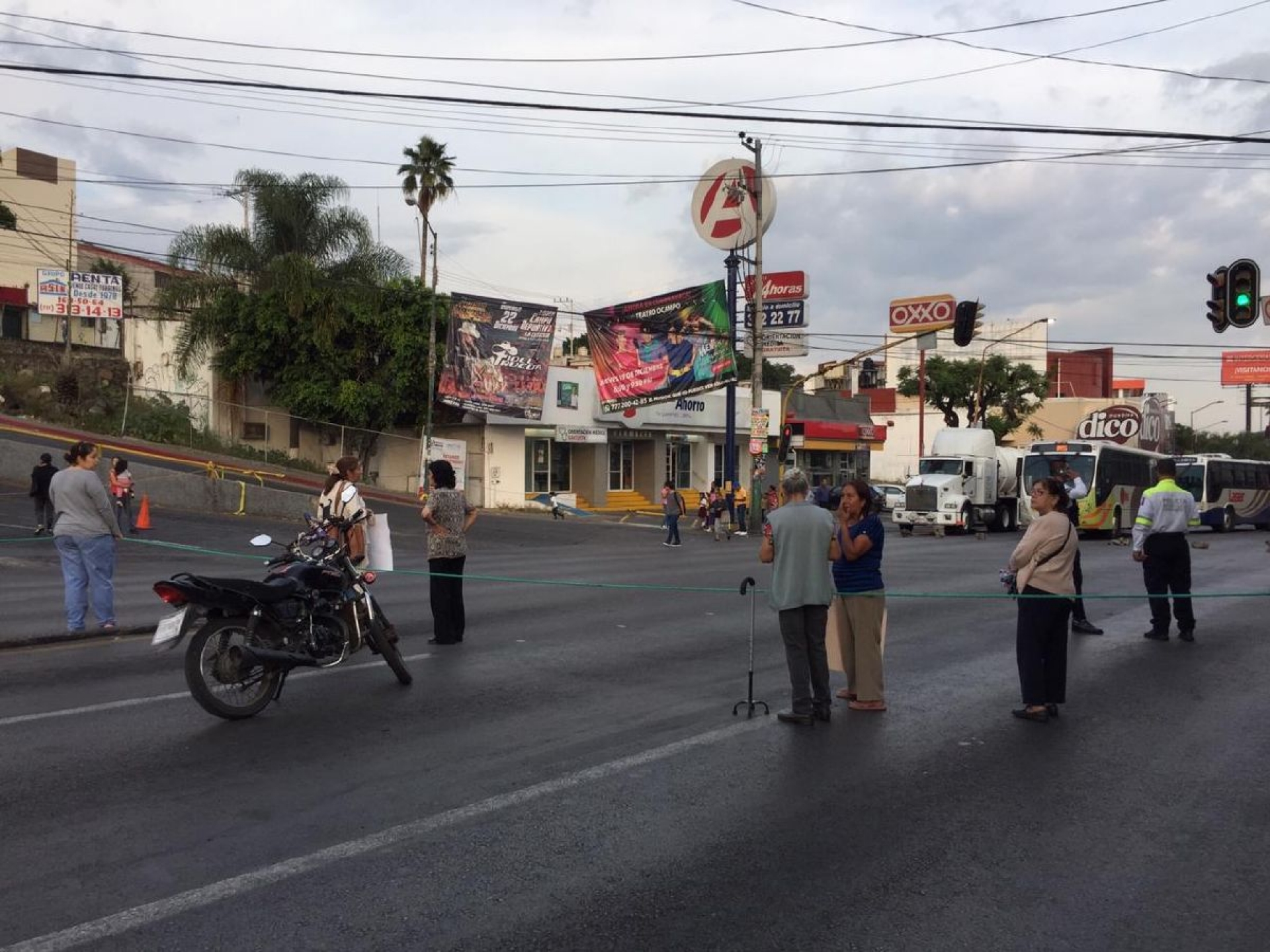 Repiten bloqueos por falta de agua