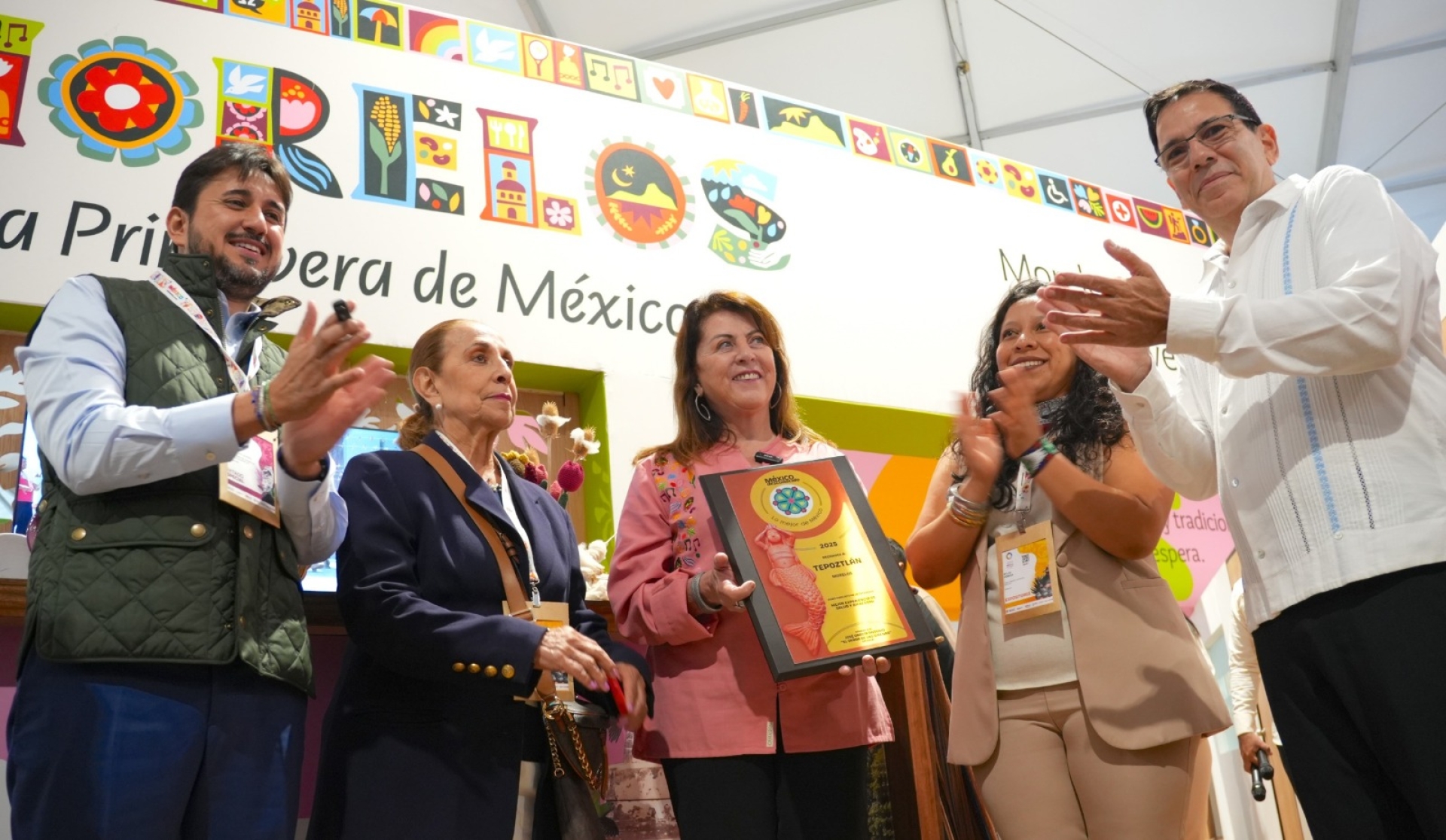 Recibe Tepoztlán reconocimiento nacional como 'Mejor experiencia de salud y bienestar'
