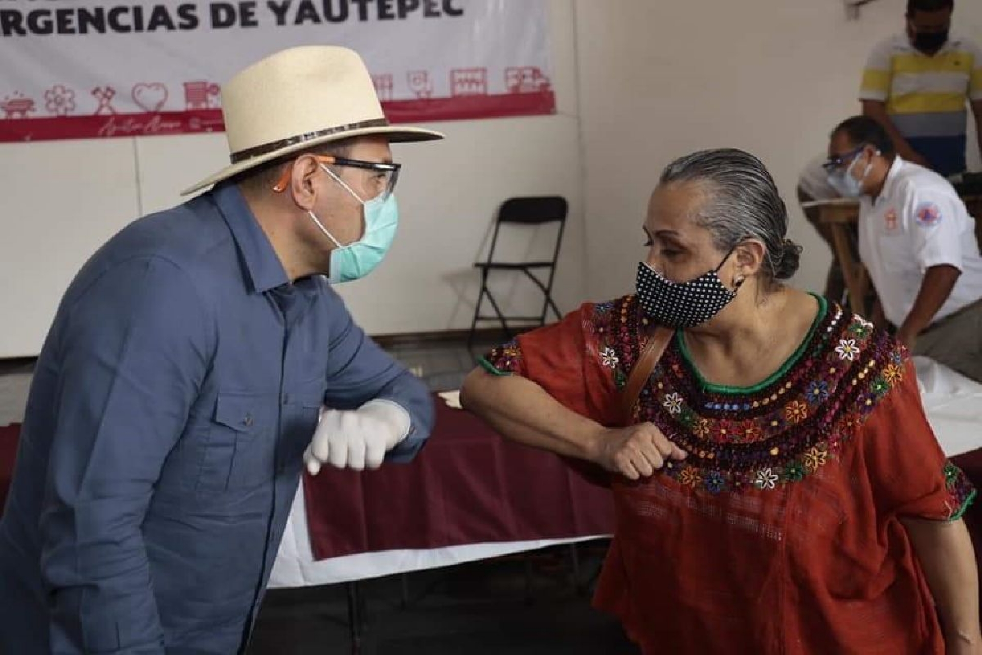 Se reúne el alcalde de Yautepec con la directora del Inapam