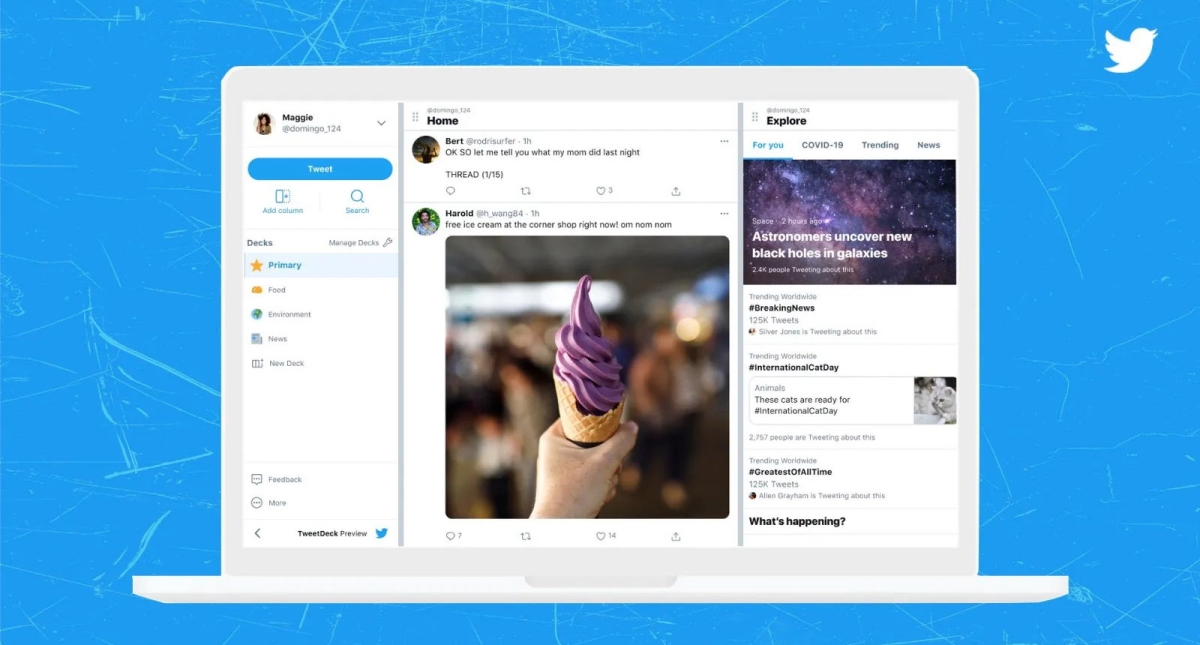 TweetDeck se transforma en 'XPro' con el cambio a 'X'