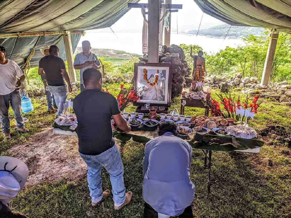 Prevalece el ritual del huentle en Coatetelco