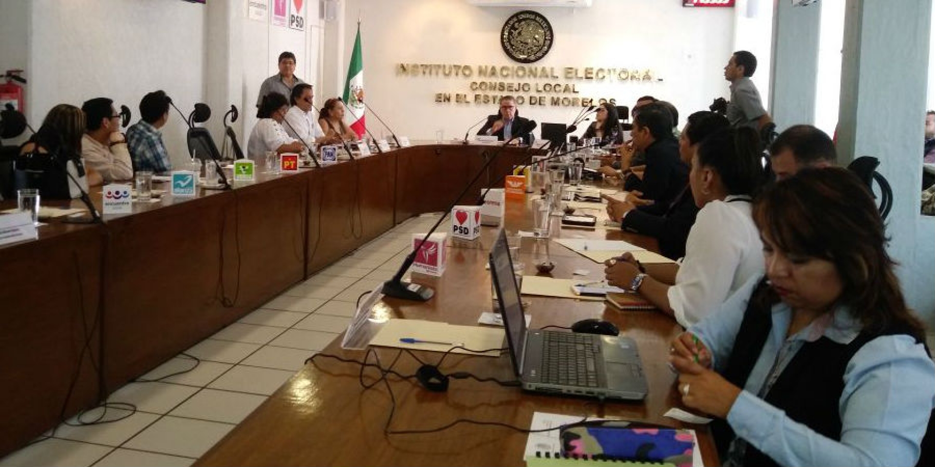 Se lleva a cabo sesión del Consejo Local del INE en Morelos