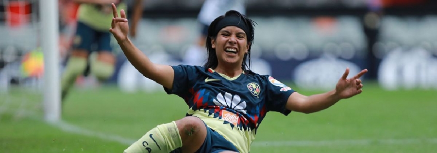 Lucero Cuevas da triunfo al América