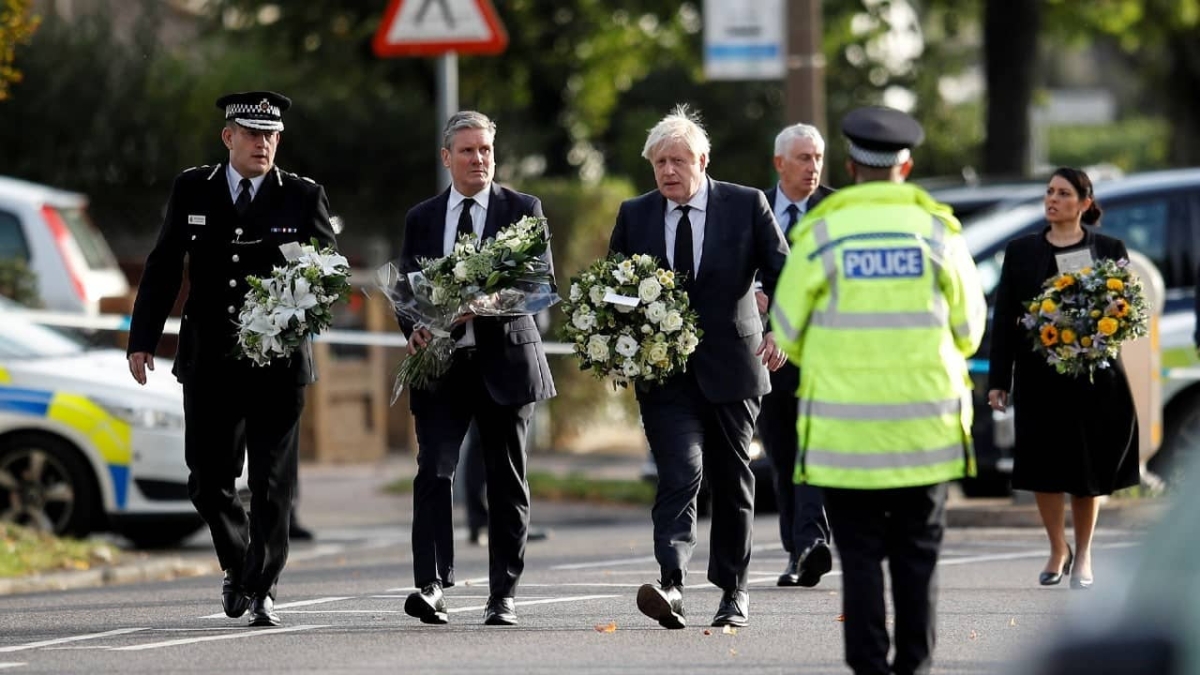 Boris Johnson encabeza tributos a su colega David Amess