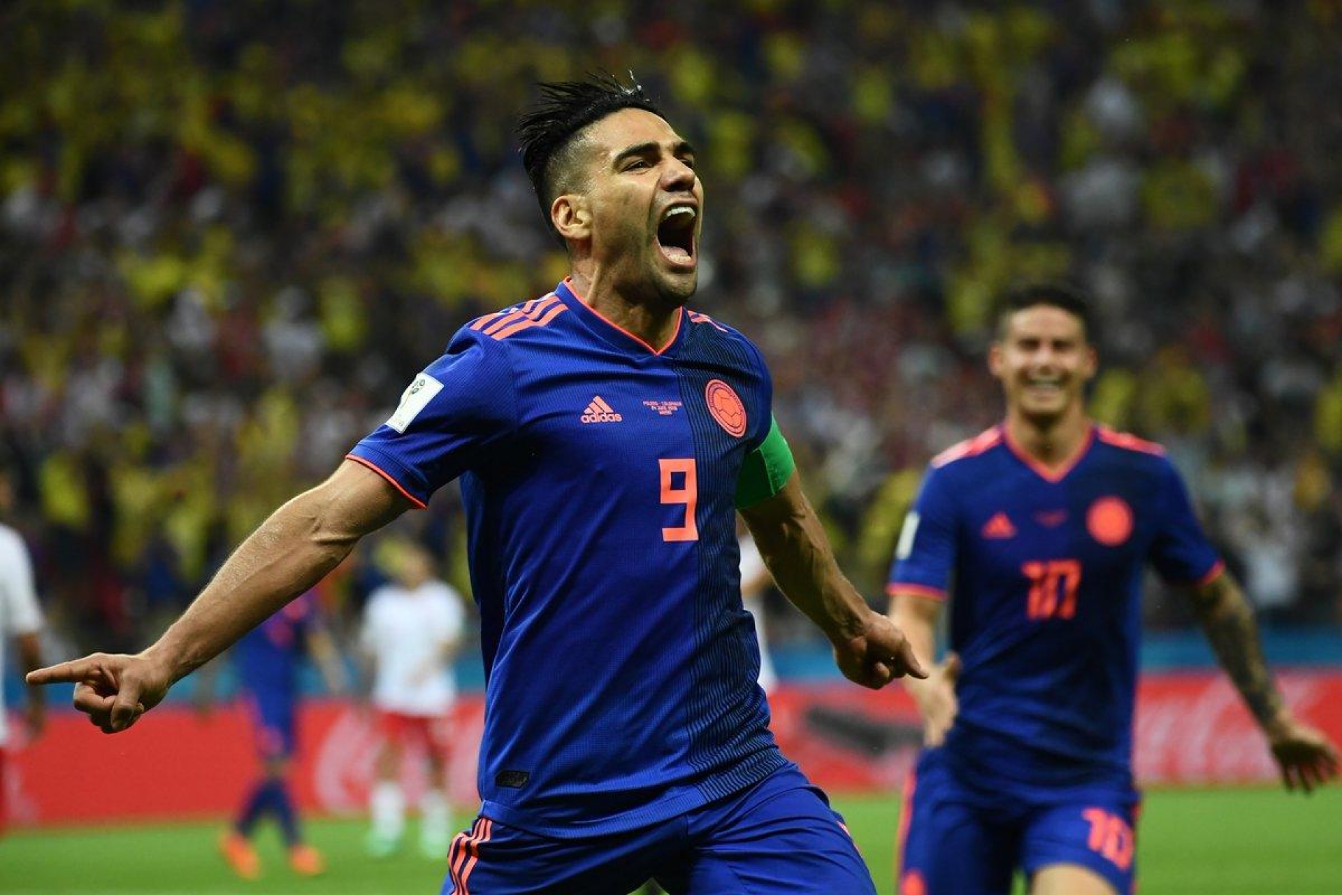Colombia venció 3-0 a Polonia