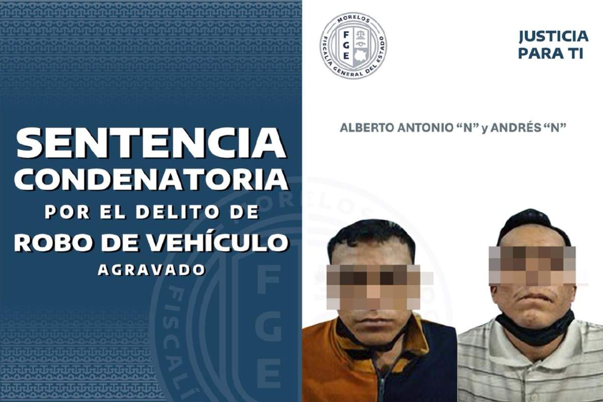 Dan 22 años de prisión a dos robacoches