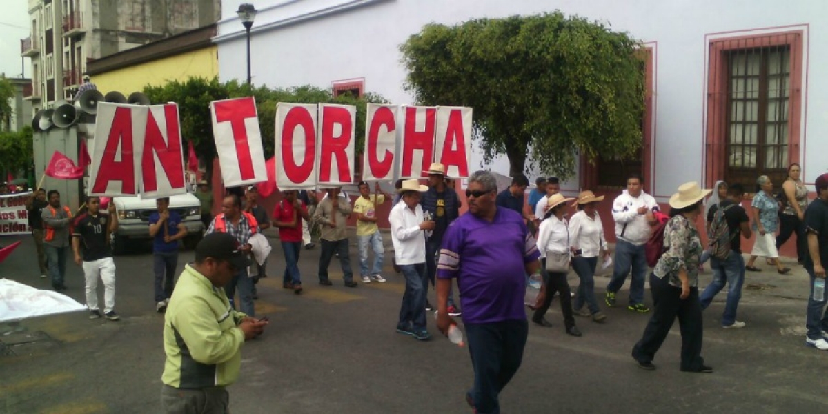 Por sexta ocasión, marcha Antorcha Campesina