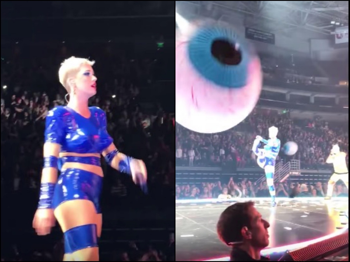 Balonazo de Katy Perry en concierto se vuelve viral