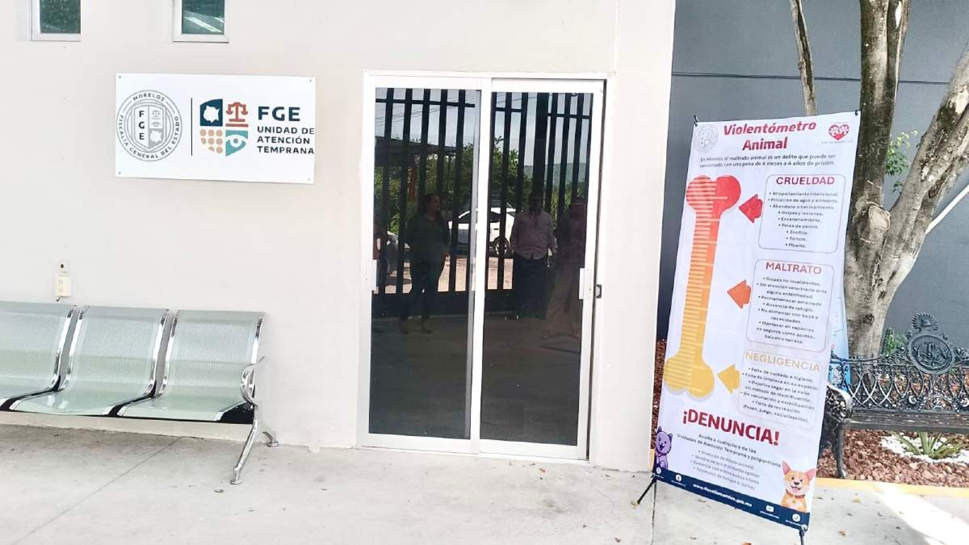 Instalan 'Violentómetro animal' en sedes de la FGE