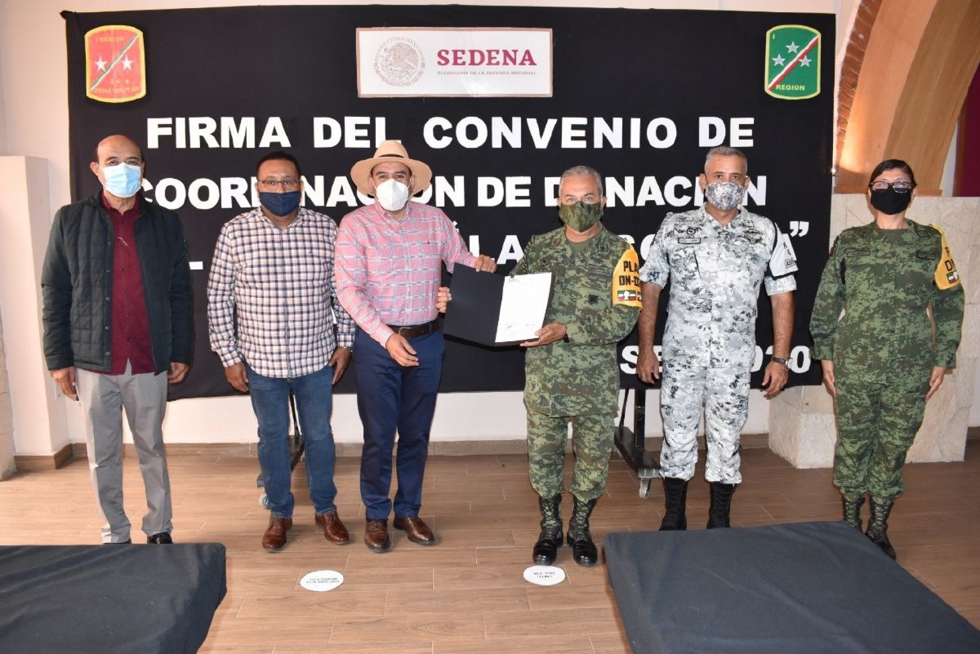 Formaliza Yautepec donación de predio para cuartel de la Guardia Nacional