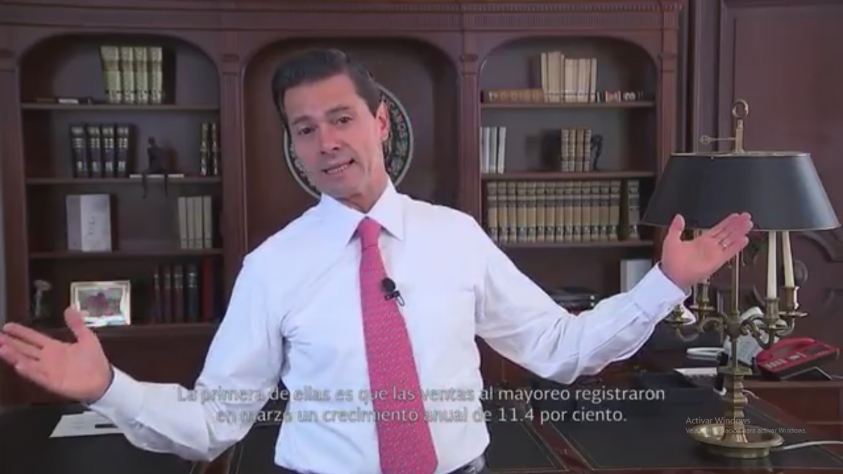 VIDEO: Economía es fuerte, el mundo confía más en México: Peña Nieto
