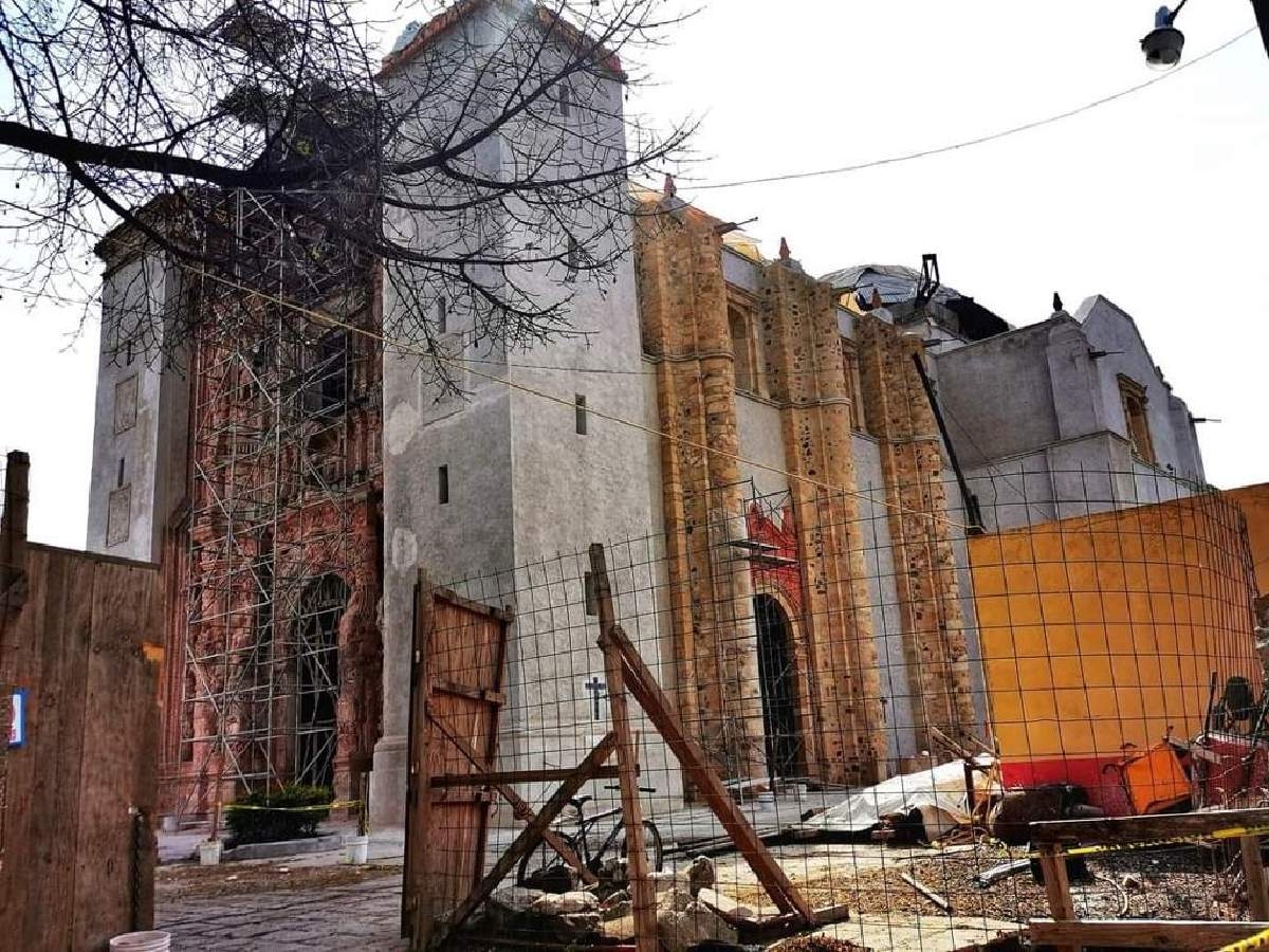 Prevén que en cinco años quedará reconstruido el santuario del Señor de Tepalcingo