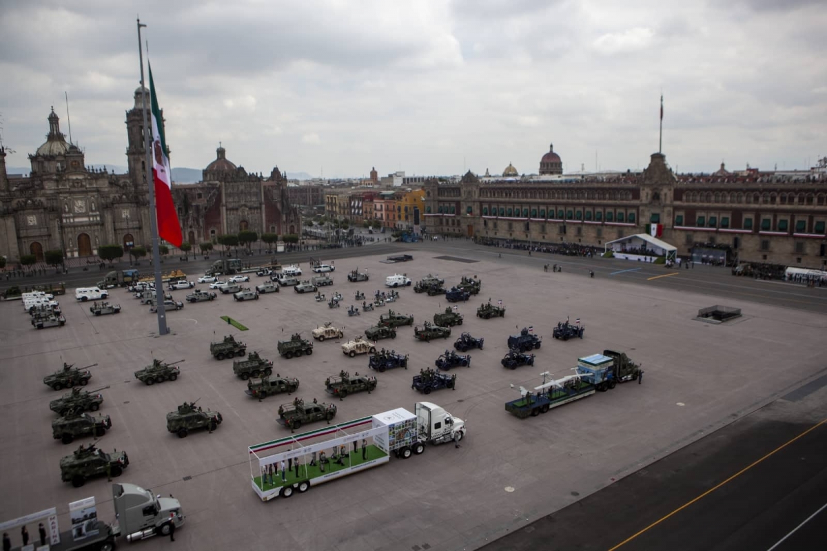 Habrá desfile militar el 16 de septiembre y participarán 16 mil elementos de la Sedena