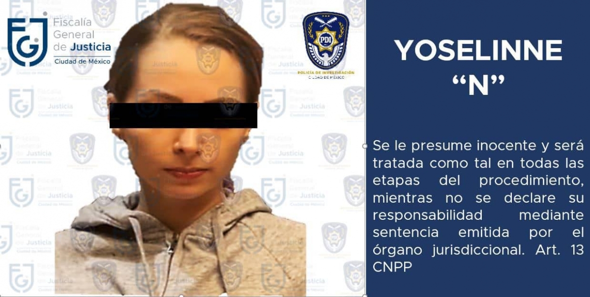 Detienen a la youtuber Yoseline Hoffman conocida como "YosStop" por pornografía infantil