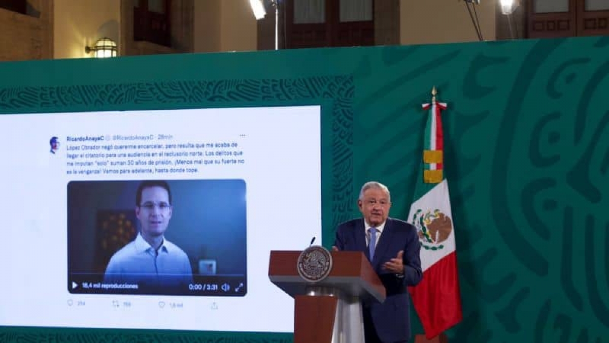 Señalamientos de Anaya "maniobra politiquera", mejor que declare: AMLO