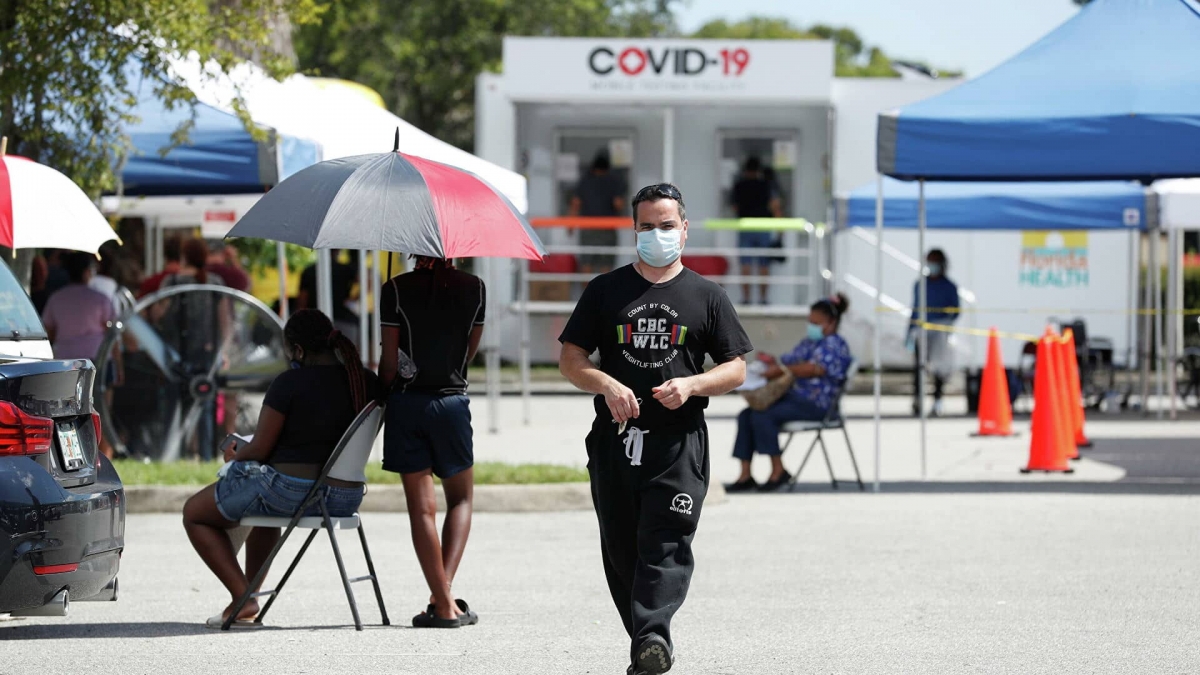 Florida es el epicentro de la pandemia en Estados Unidos por variante Delta