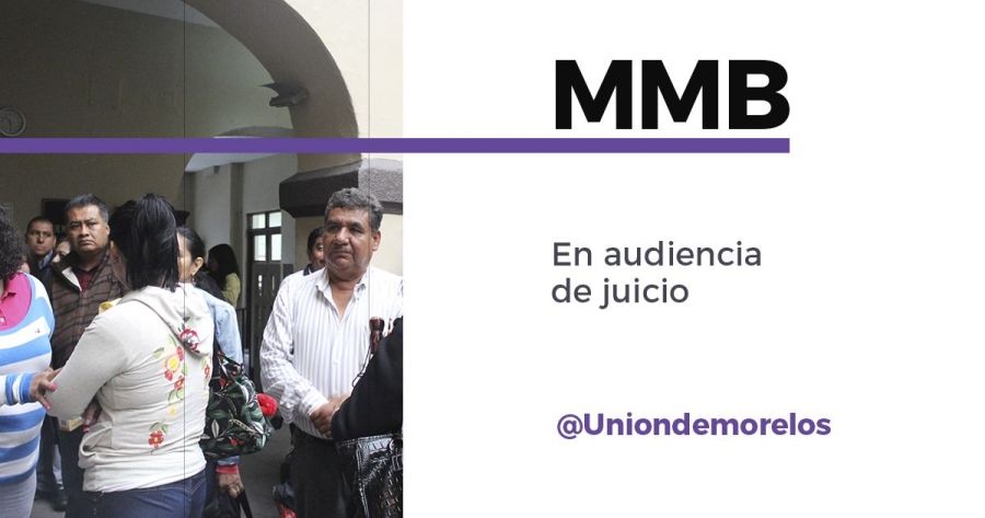 Se manifiesta MMB en audiencia de juicio laboral de maestros despedidos