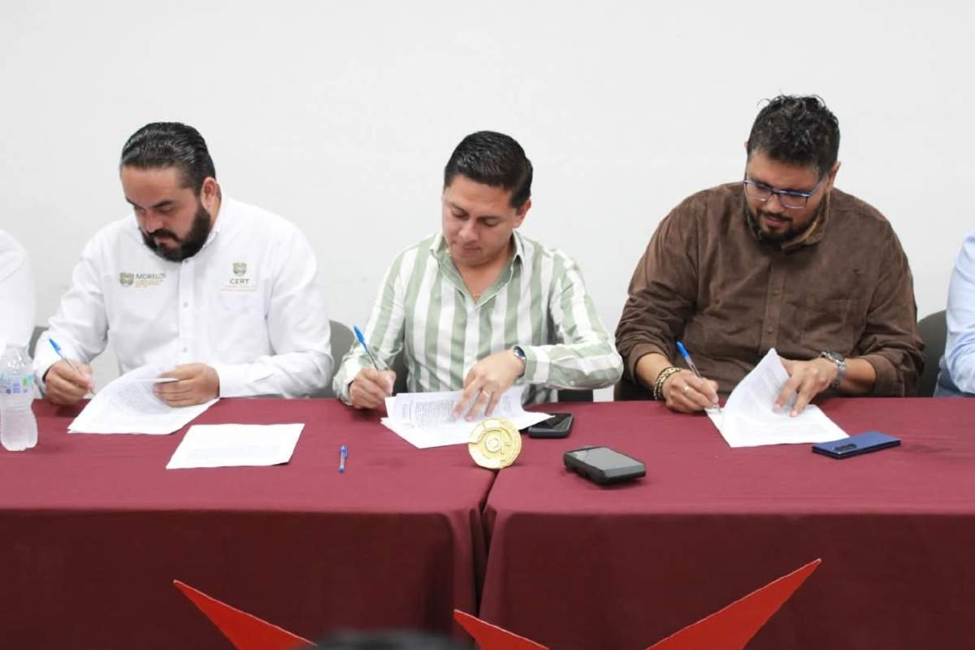 Jojutla firma convenios de colaboración con la CERT