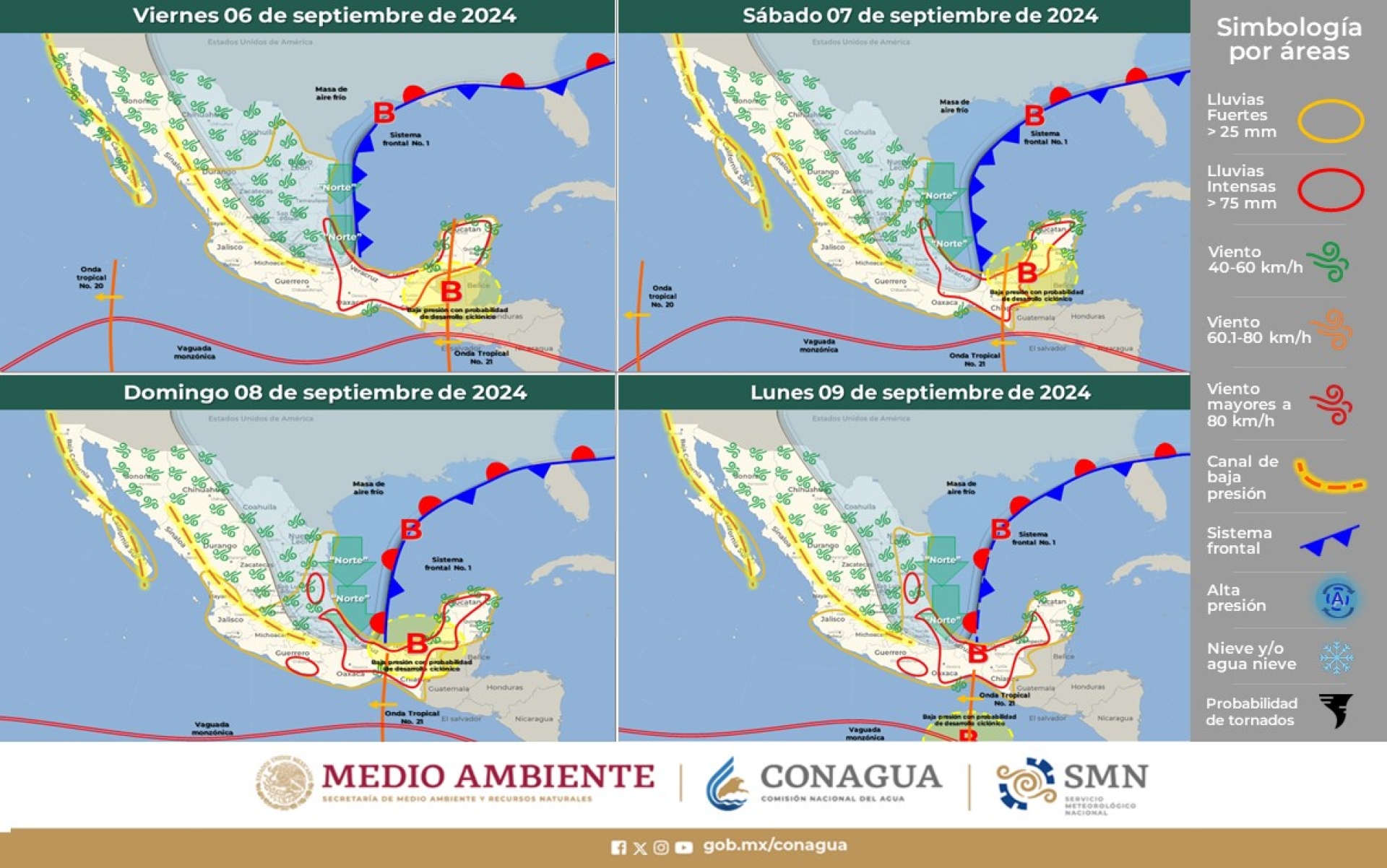 Se prevé un fin de semana con temperaturas cálidas y posibilidad de lluvia