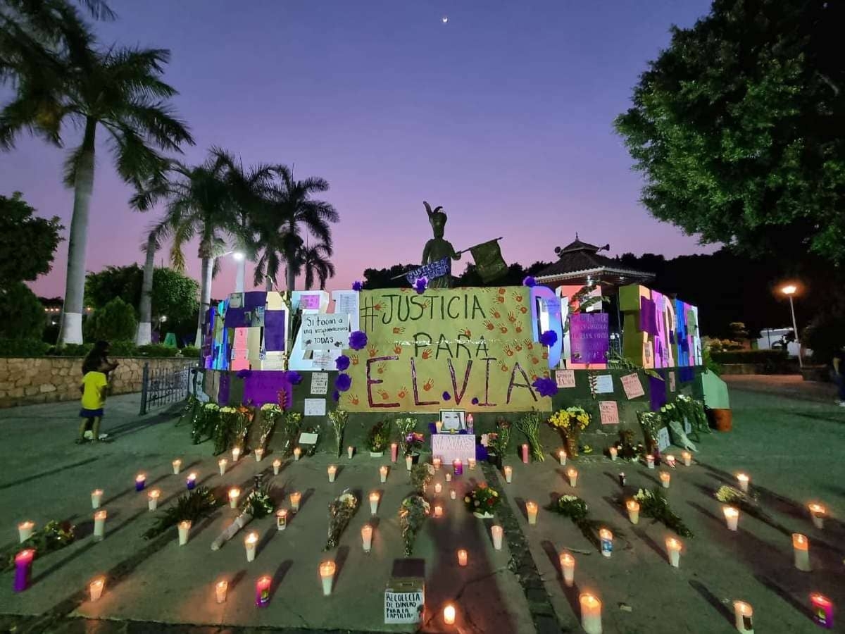 Colocan altar en Tlaltizapán en memoria de mujer asesinada