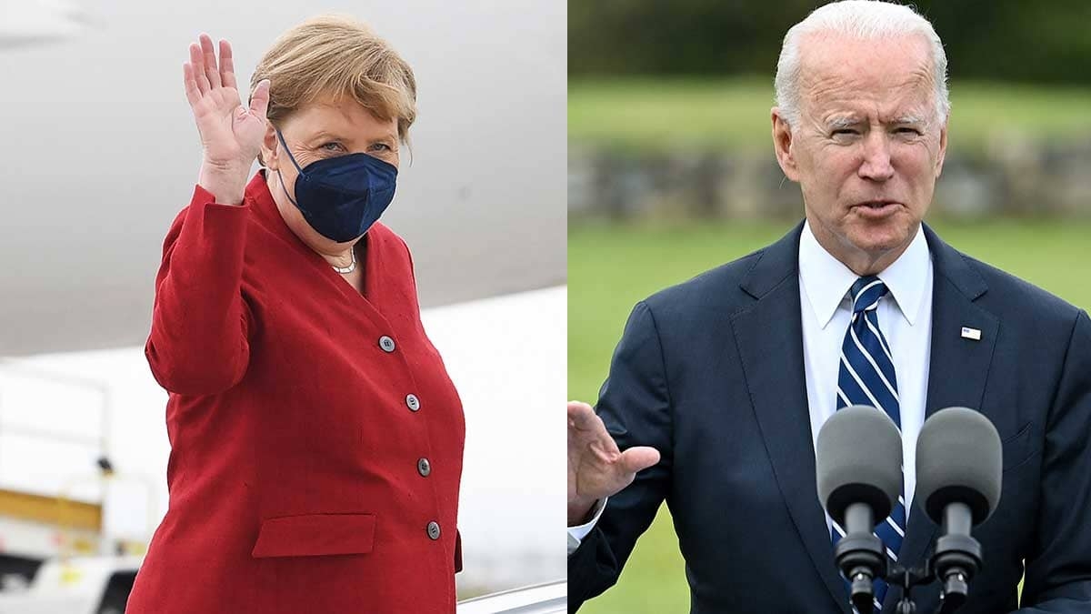 Joe Biden recibirá a Angela Merkel en la Casa Blanca