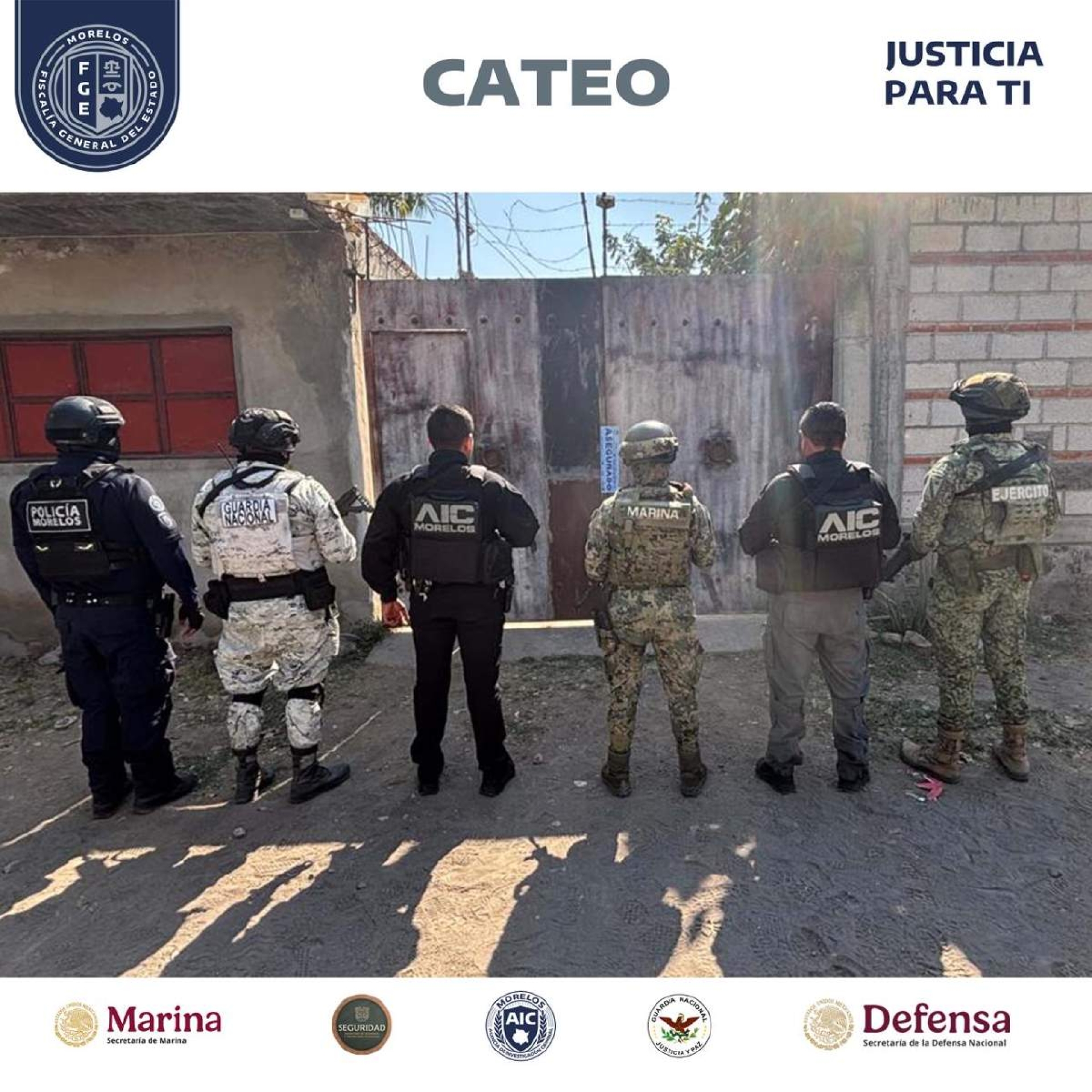 Catean domicilio en Tlaltizapán