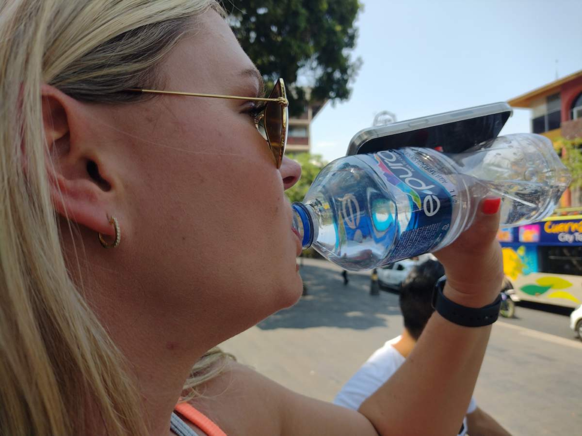 Al alza, casos de golpe de calor y de deshidratación