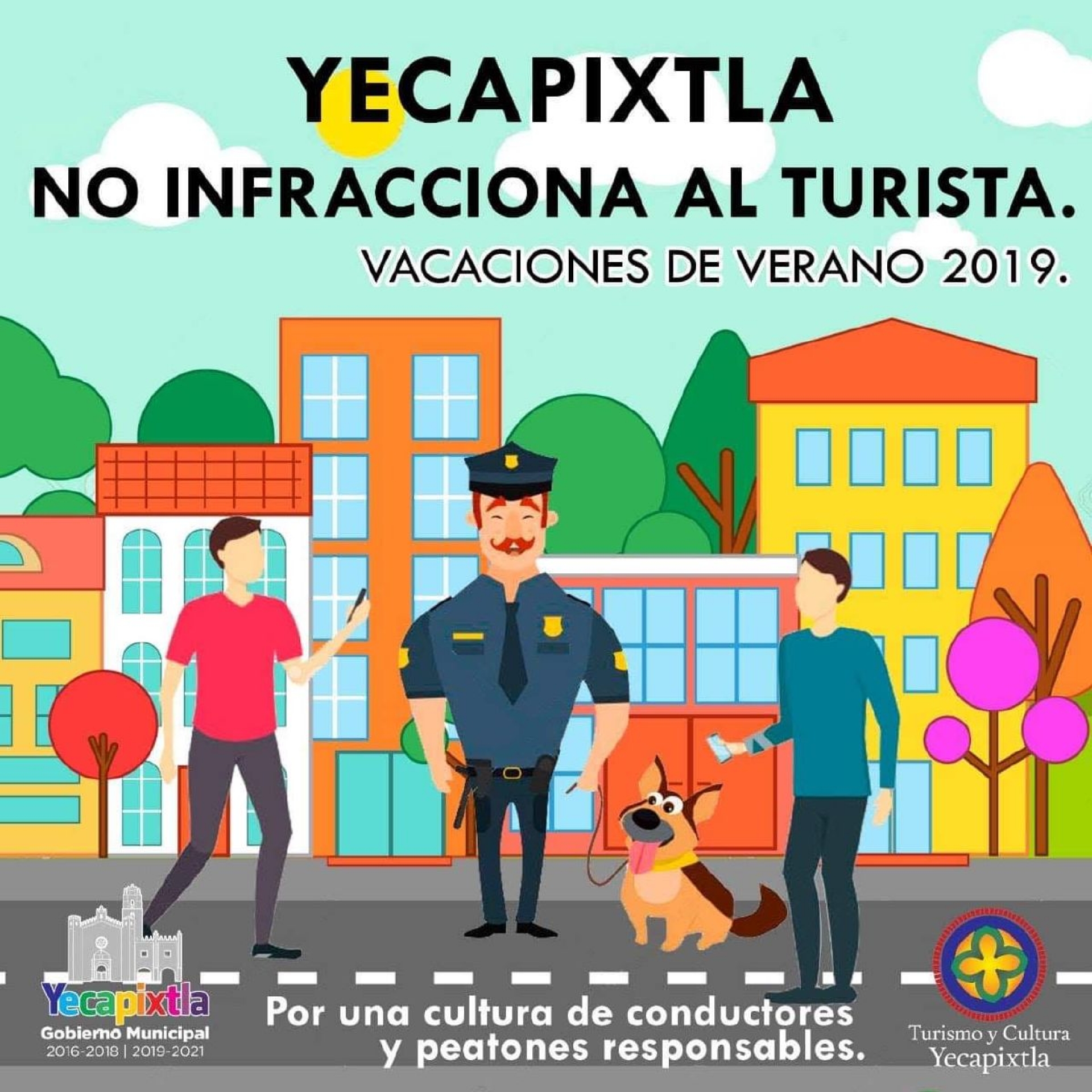 Anuncian campaña "Yecapixtla no infracciona al turista"
