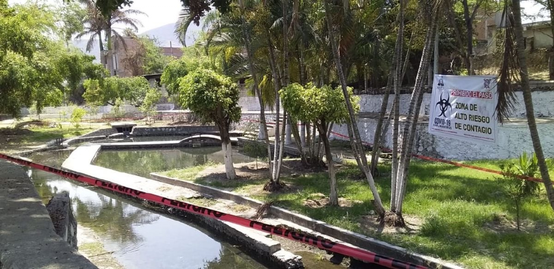 Mantienen medidas para evitar presencia de bañistas en cuerpos de agua
