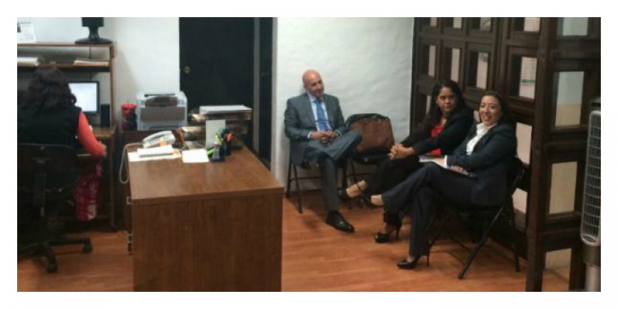 Terna de candidatos a fiscal general se presenta ante el Congreso local