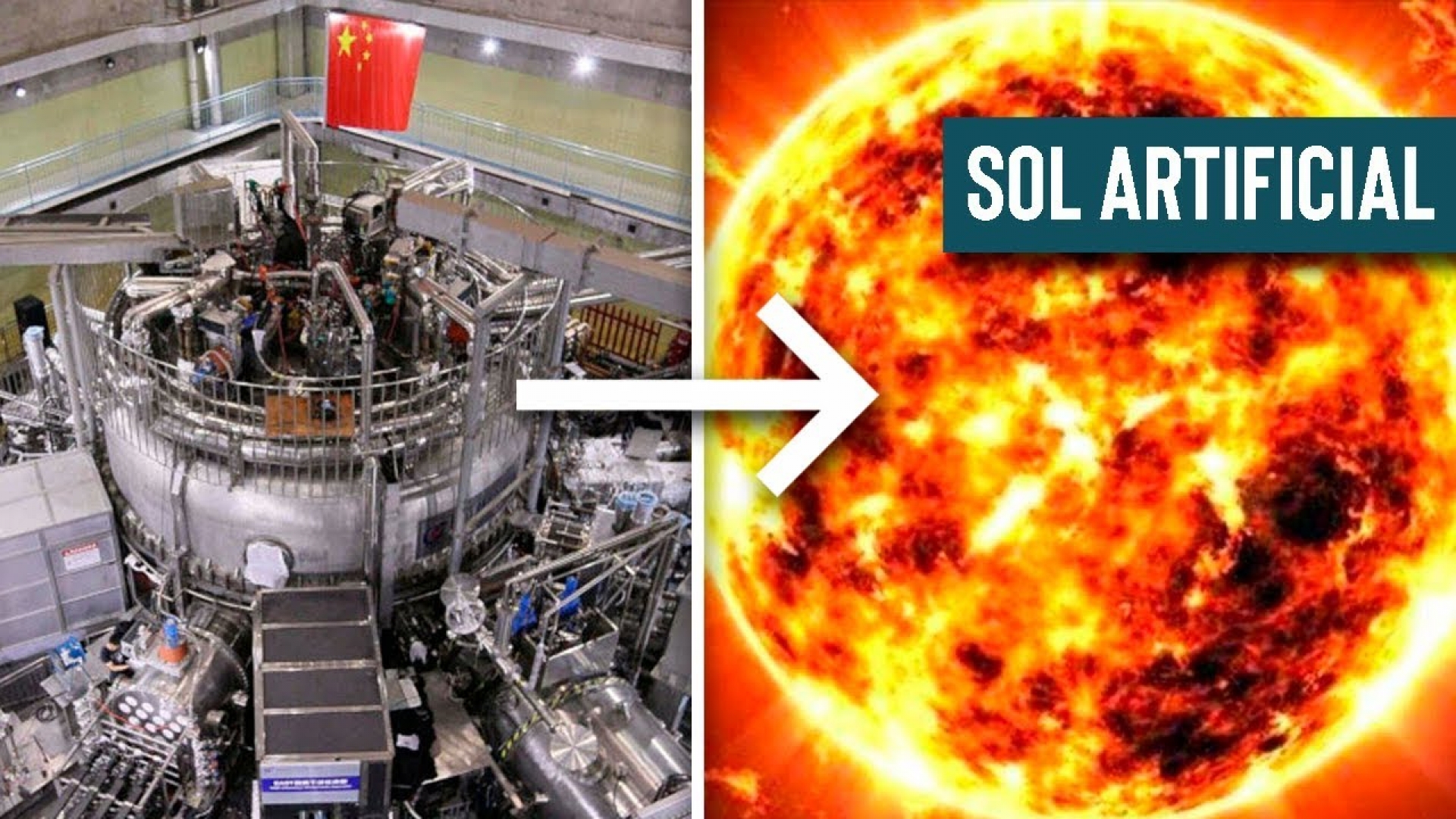 China pone en funcionamiento "Sol artificial" de nueva generación
