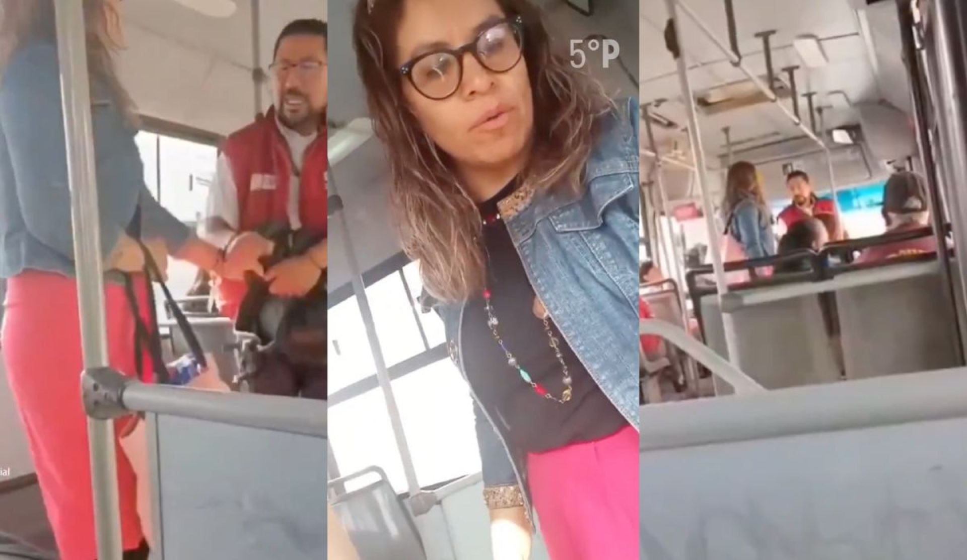 'Lady RTP' agrede a chofer por no bajarla donde quería tras distraerse maquillándose