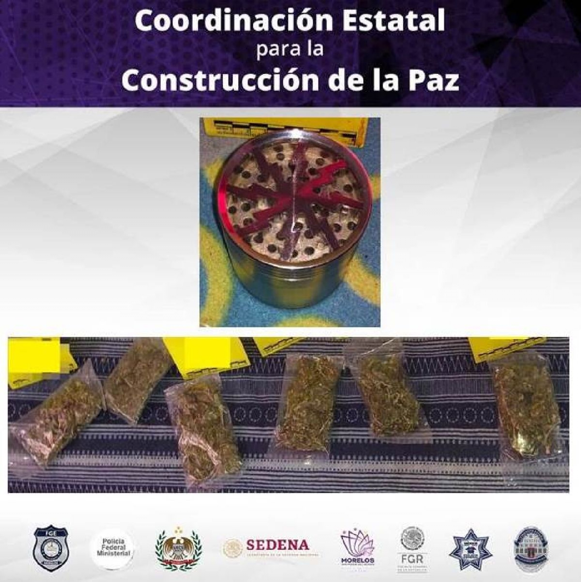Encuentran droga en una vivienda en Anenecuilco