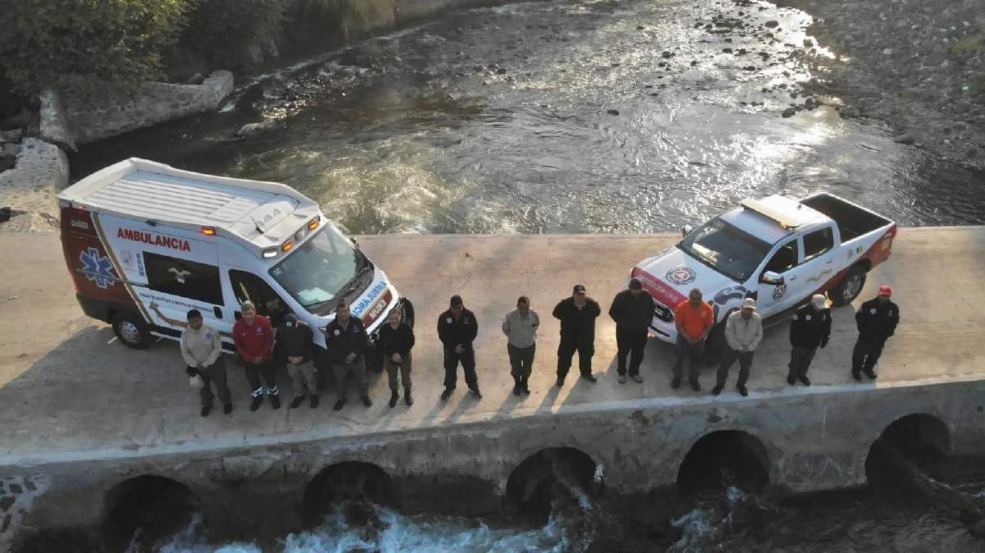 Refuerzan desazolve en río Chalma en Coatlán