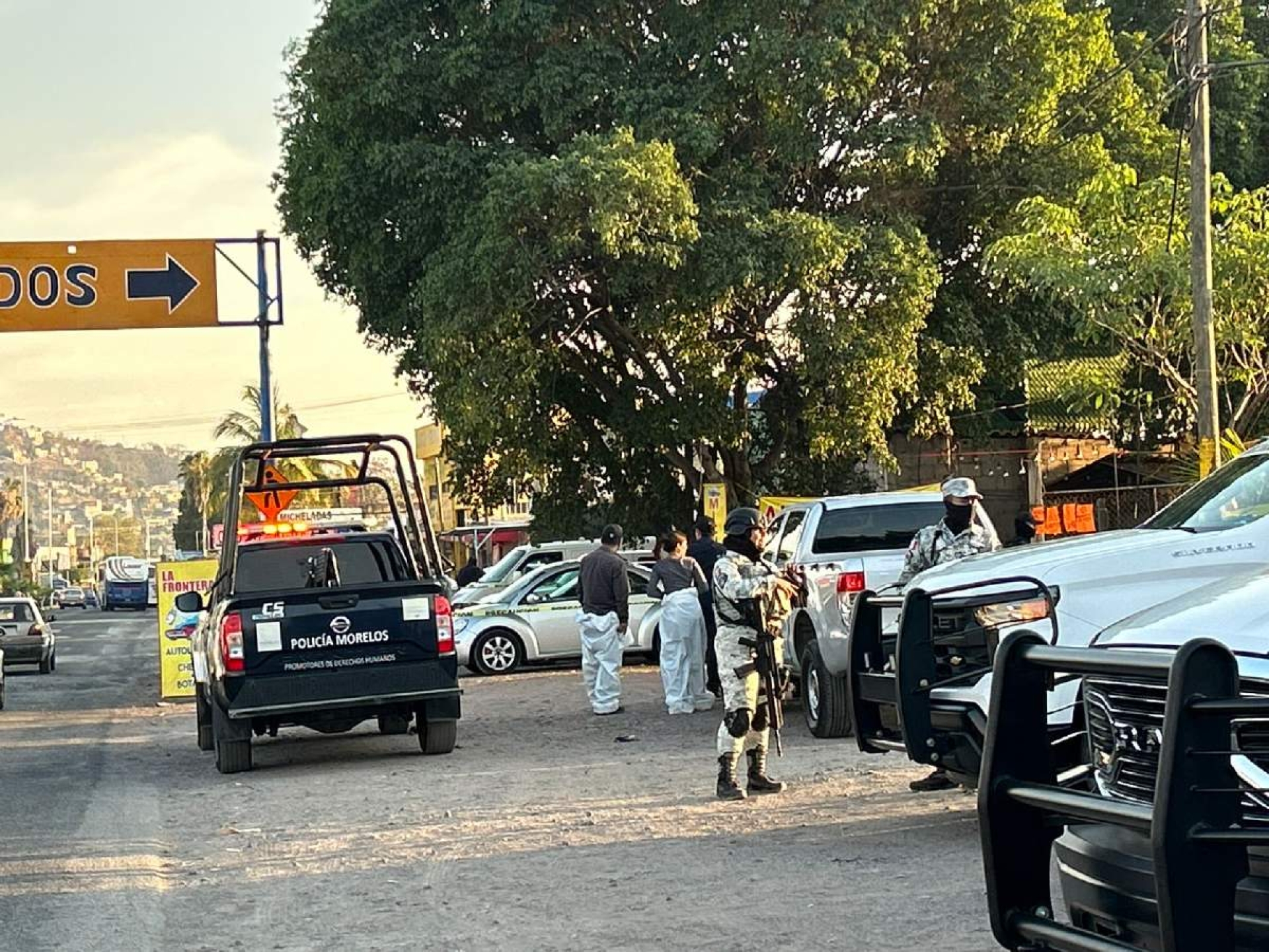 Acribillan a un hombre en Temixco