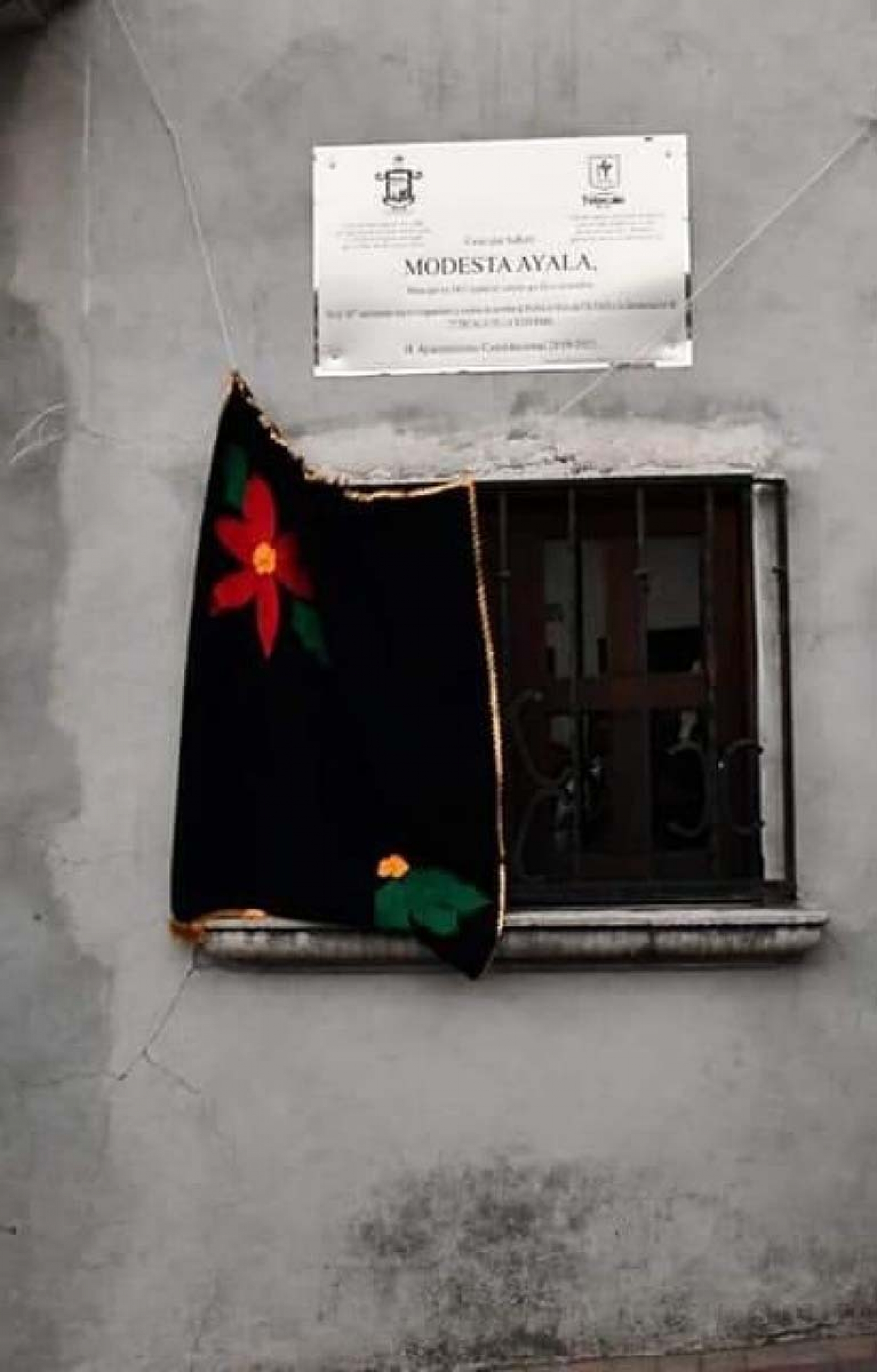 Colocan dos placas en honor a Modesta Ayala en Tetecala