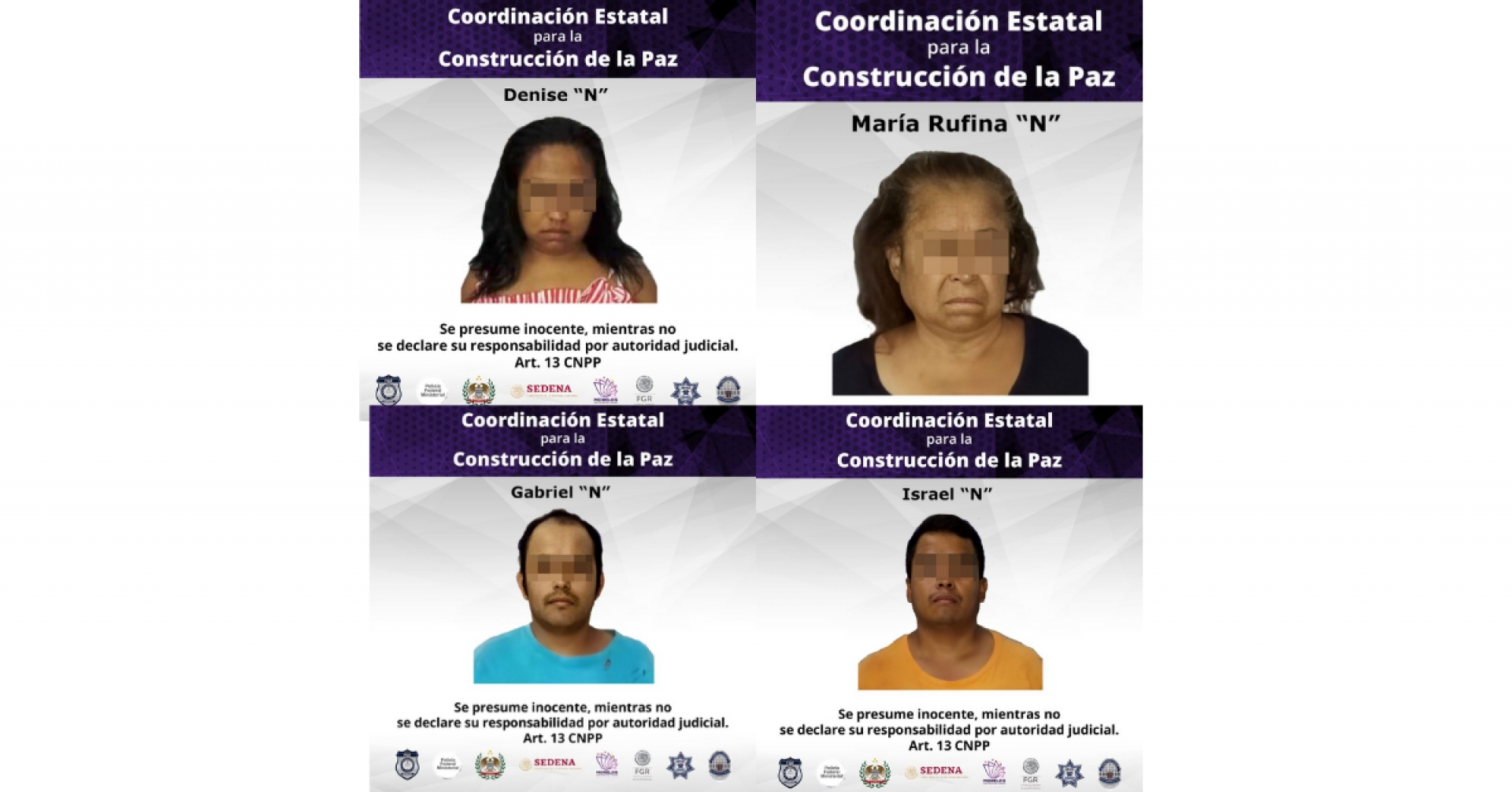 Detenidos con cocaína, cristal y  marihuana