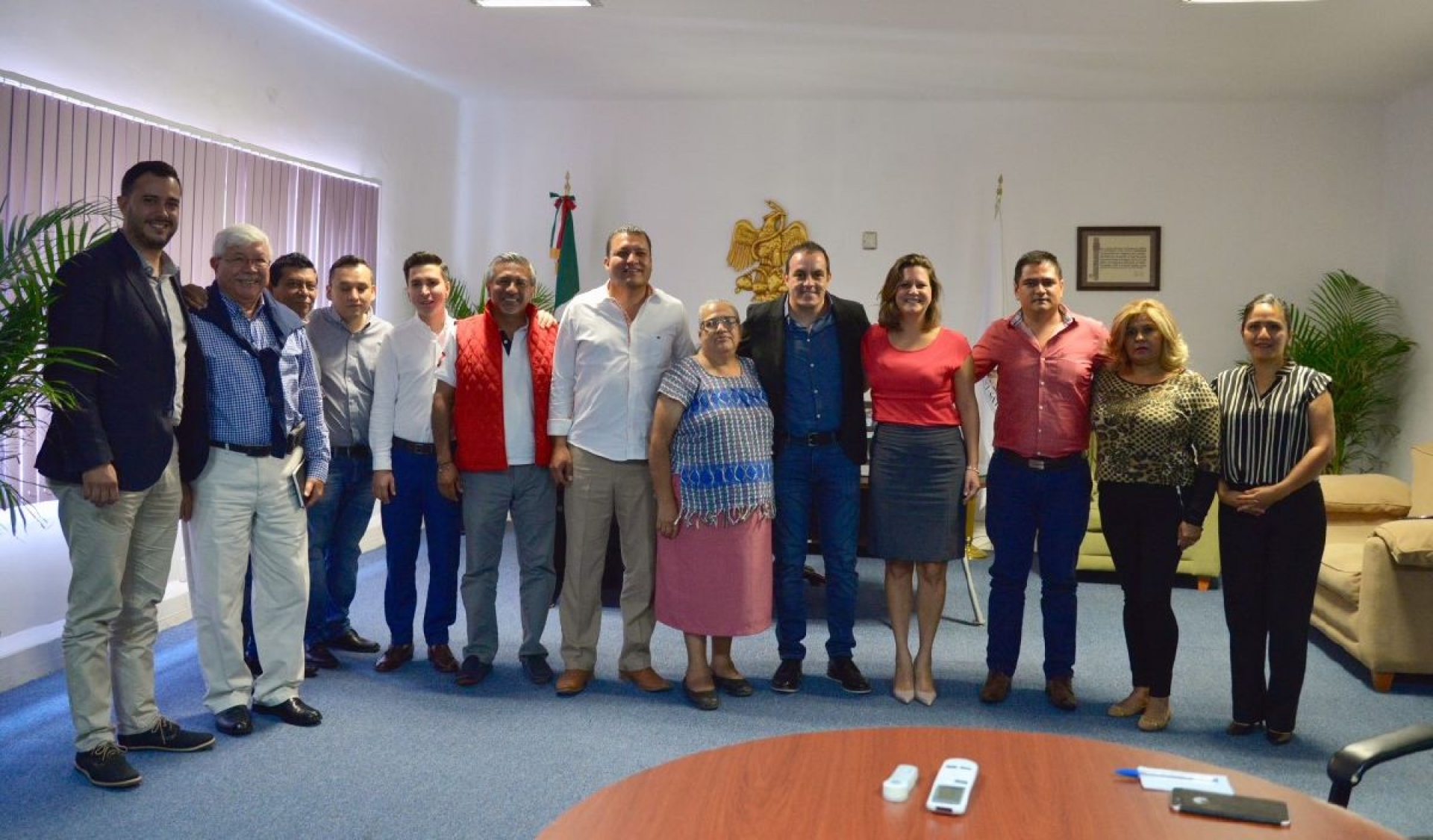 Se reunió Cuauhtémoc Blanco con el cabildo electo de Cuernavaca