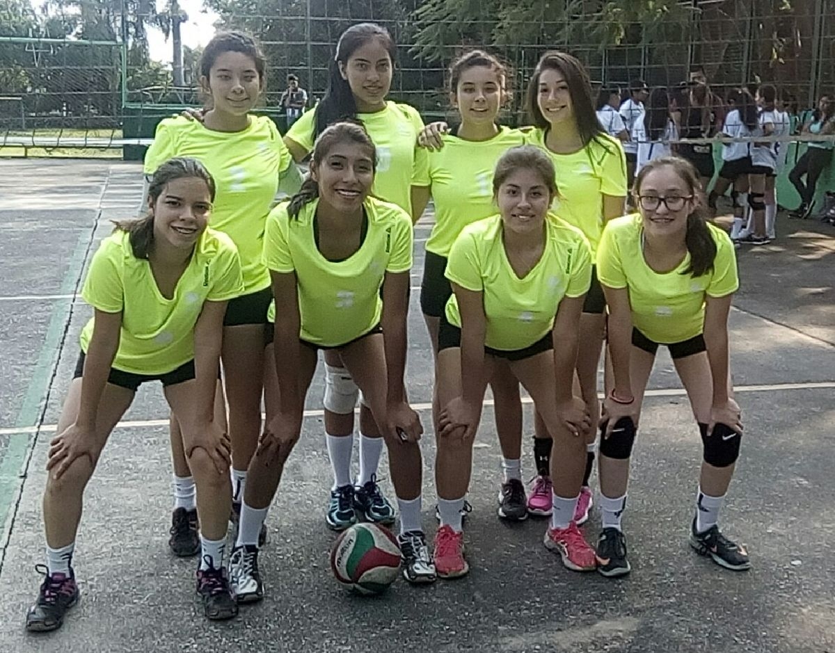Listas, las semifinales de la Liga Estudiantil de Voleibol