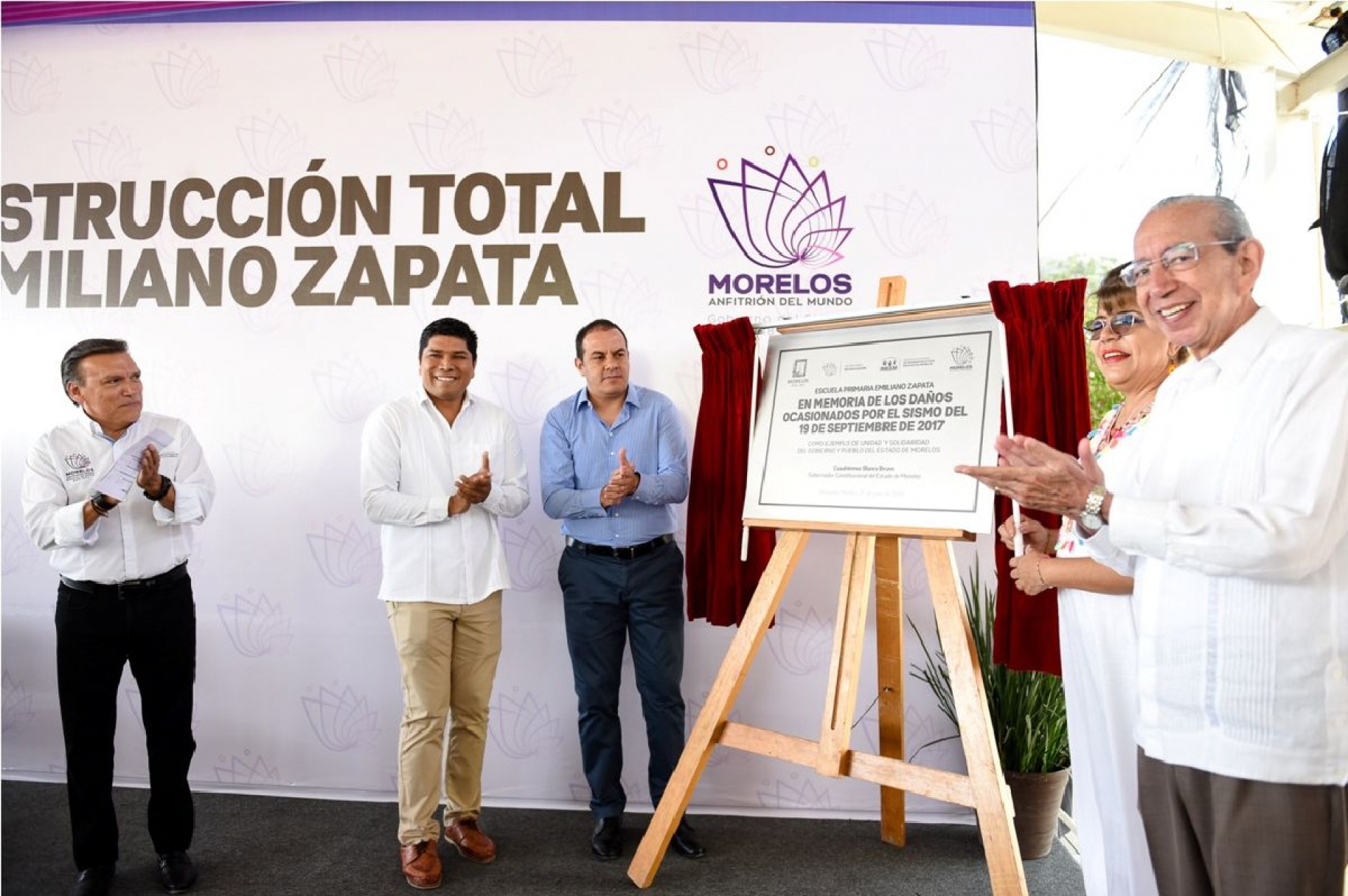 Mantiene Cuauhtémoc Blanco su compromiso por la educación en Morelos