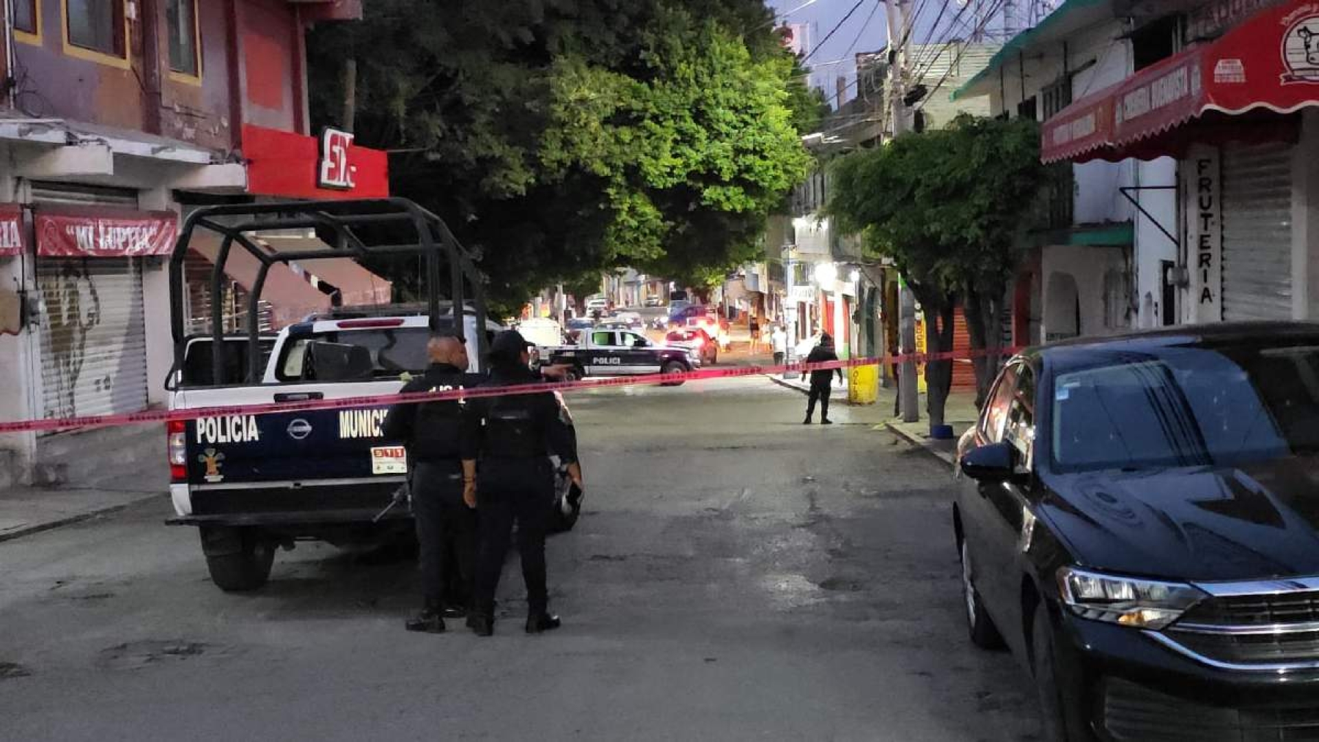 Dos baleados en la Flores Magón