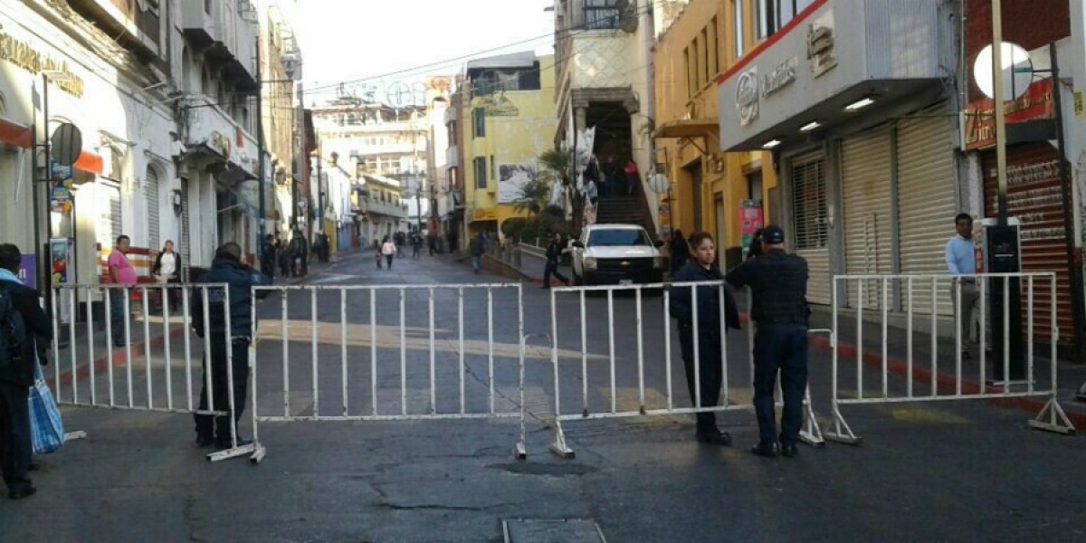Instalan dispositivo de seguridad en el Congreso local, por apertura del periodo ordinario de sesiones