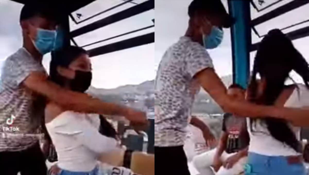 Cabina de Cablebús se convierte en pista de baile