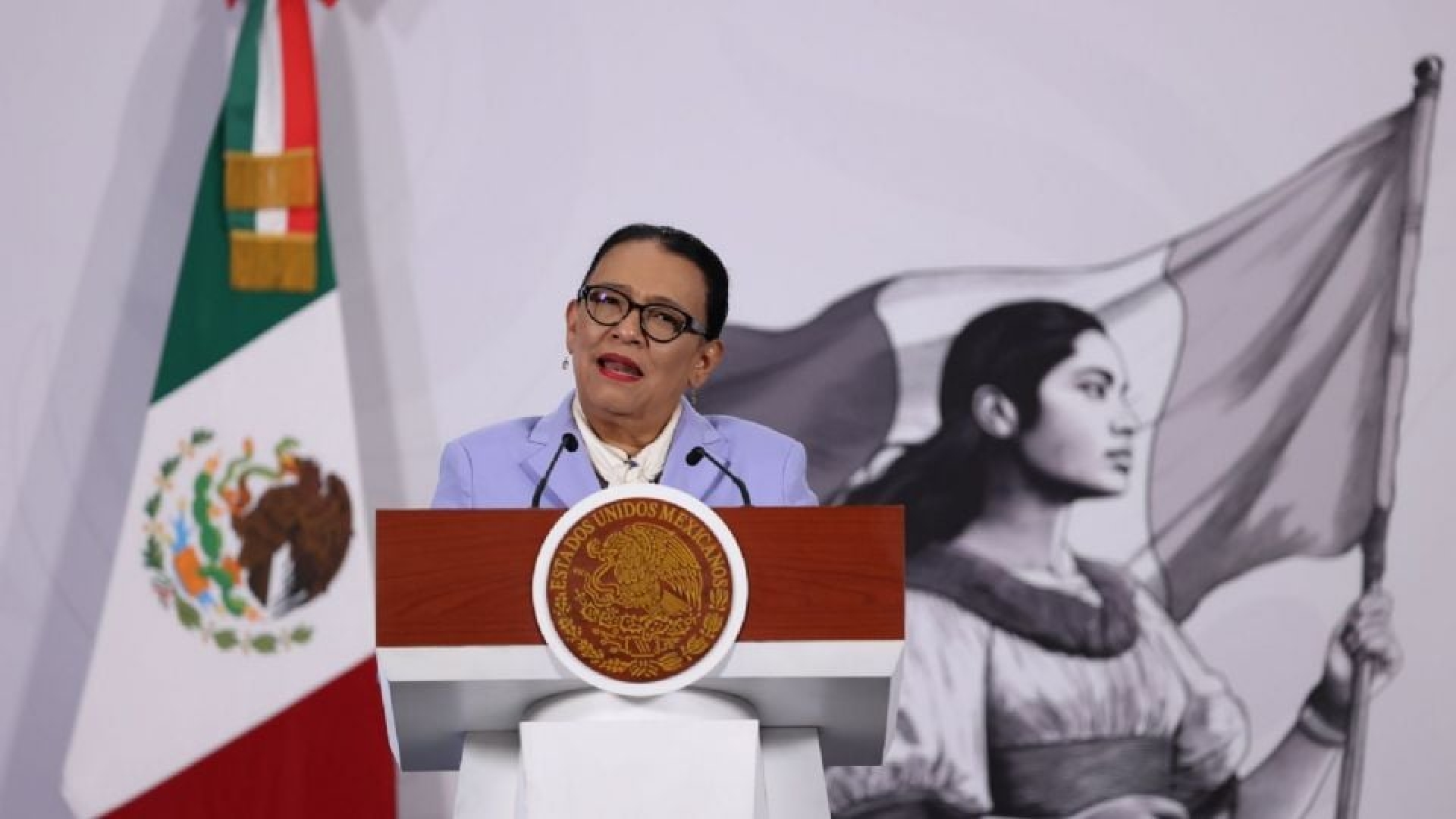 Rosa Icela: México seguirá trabajando con ONU pese a informe de desaparecidos
