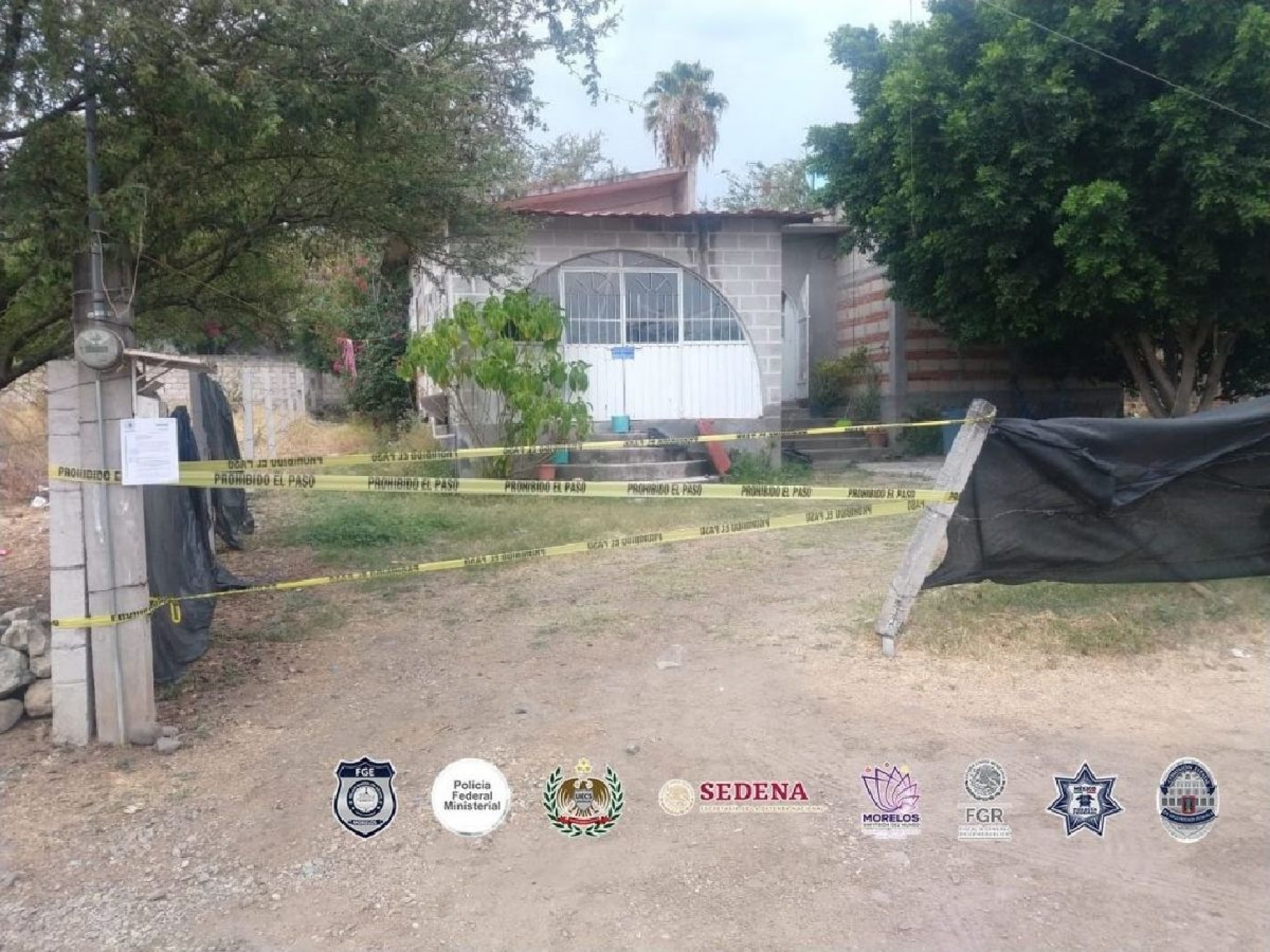 Hallan droga y cartuchos en una casa de Miacatlán